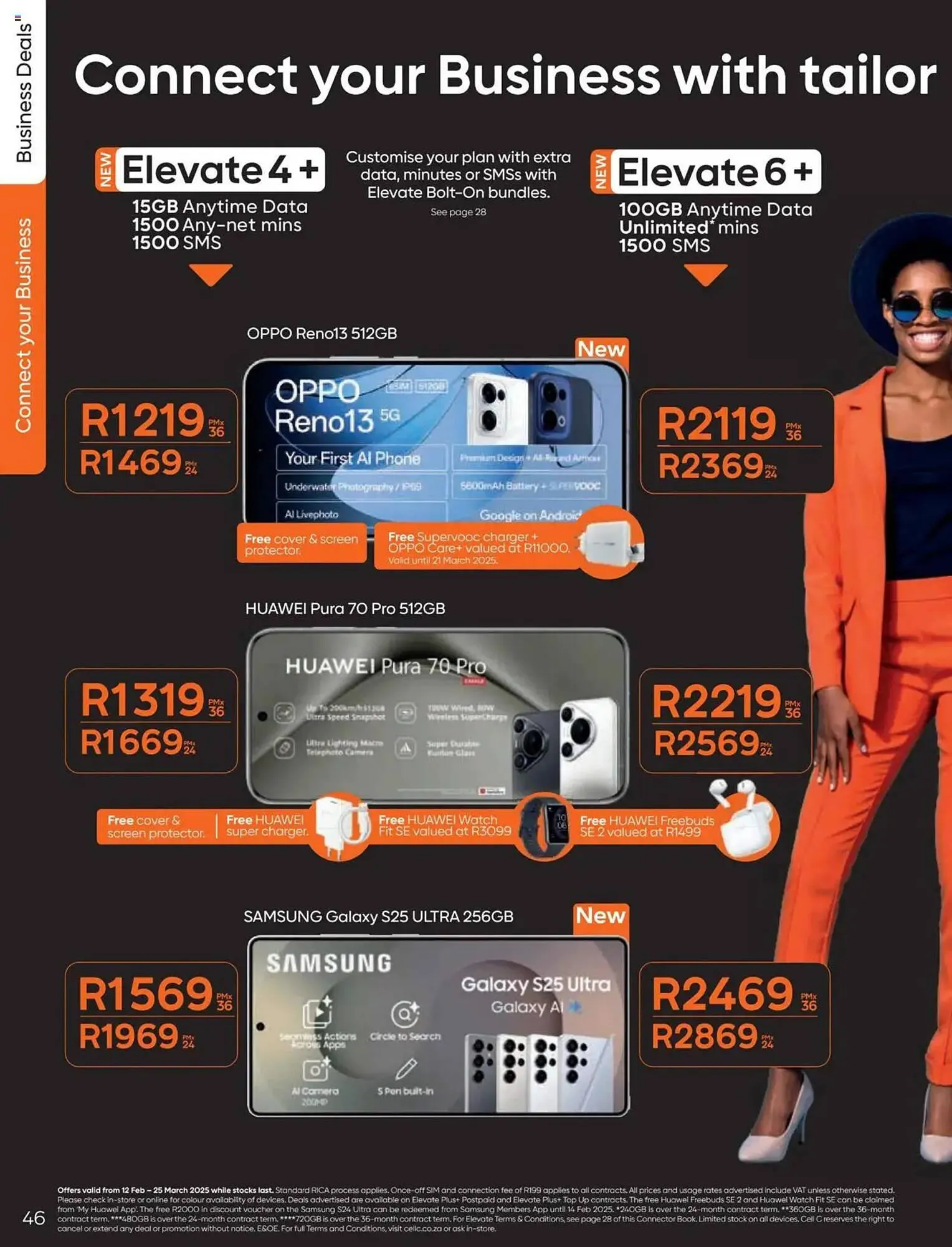 Cell C catalogue from 12 February to 25 March 2025 - Catalogue Page 46