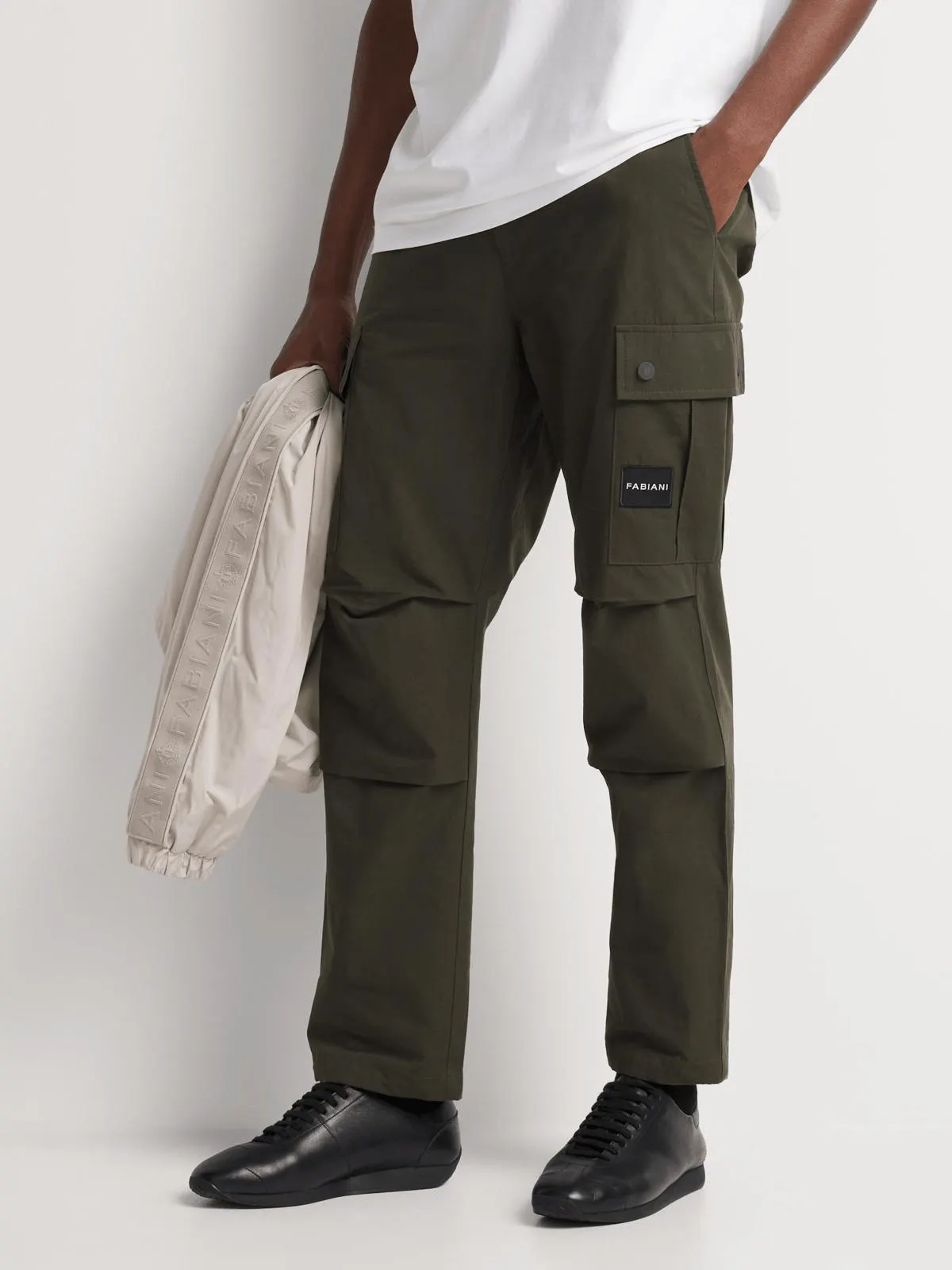 Fabiani Men's Fatigue Relaxed Utility Pants