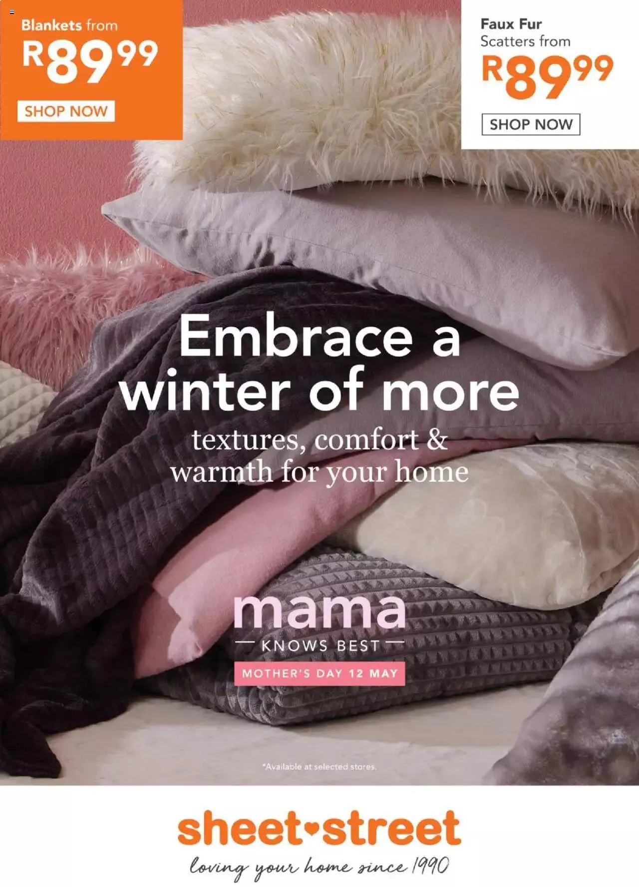 Sheet Street Specials from 1 May to 31 May 2024 - Catalogue Page 1