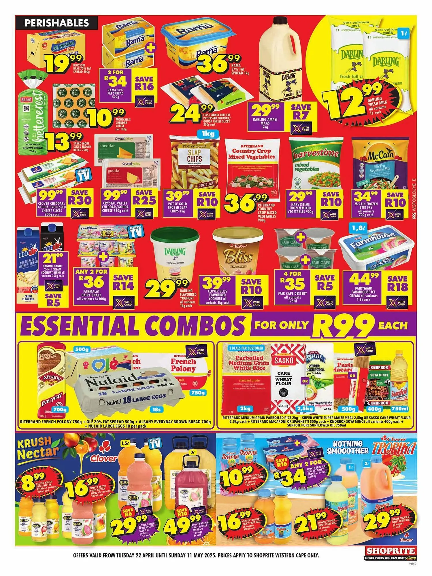 Shoprite catalogue from 22 April to 11 May 2025 - Catalogue Page 3