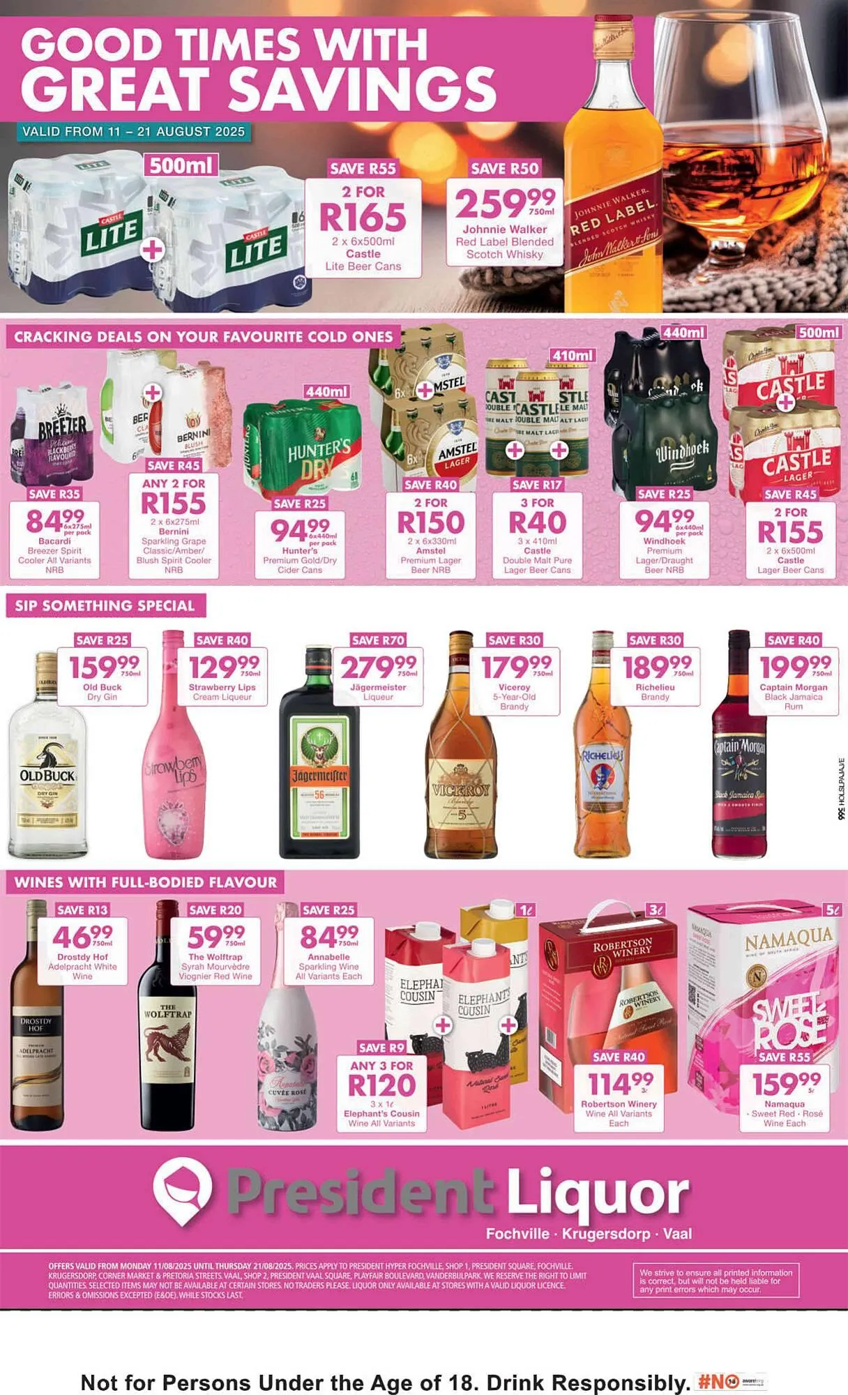 President Hyper catalogue from 11 August to 21 August 2025 - Catalogue Page 1