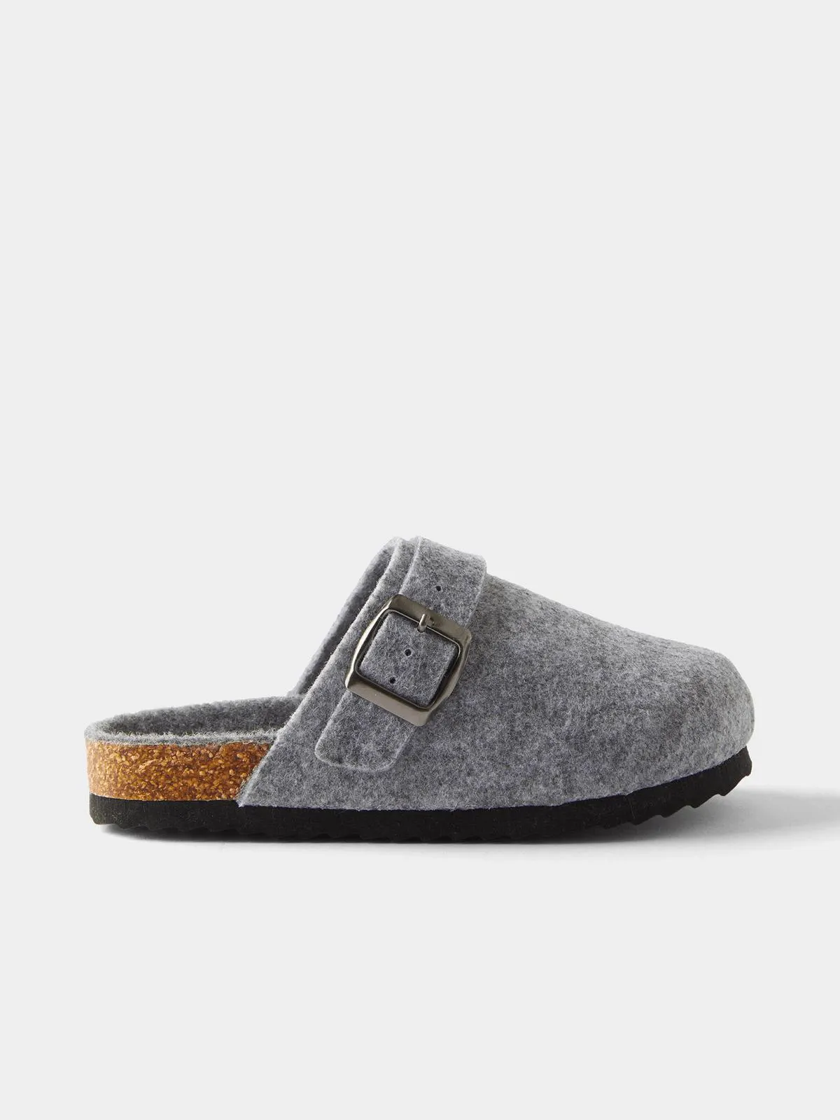 Cotton On Kids Grey Tommy Buckle Slide