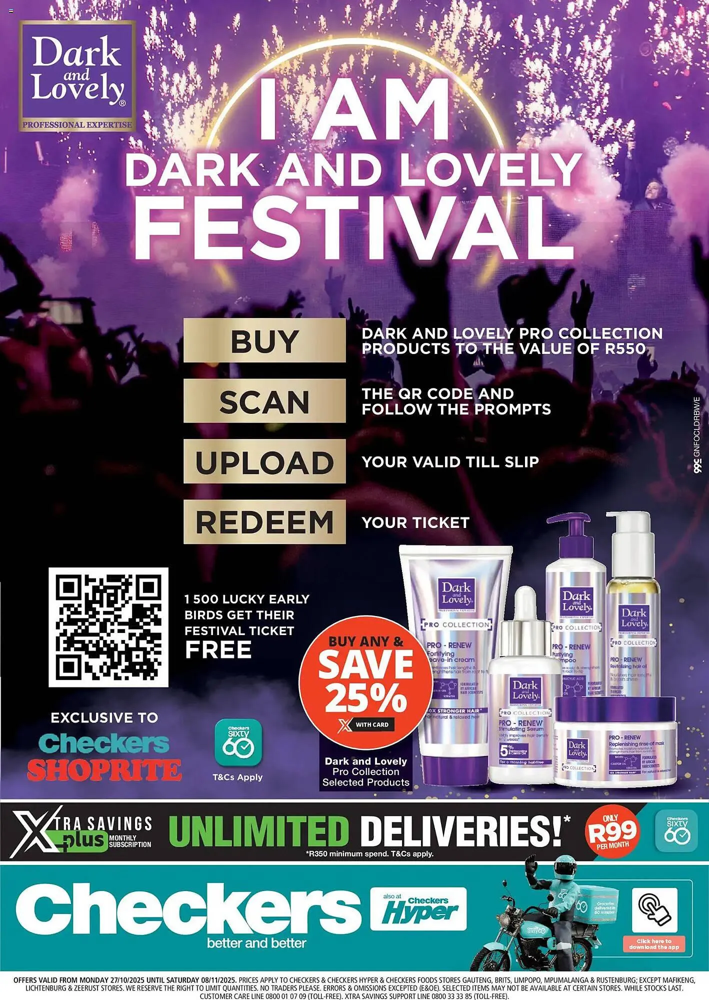 Checkers catalogue from 27 October to 8 November 2025 - Catalogue Page 1