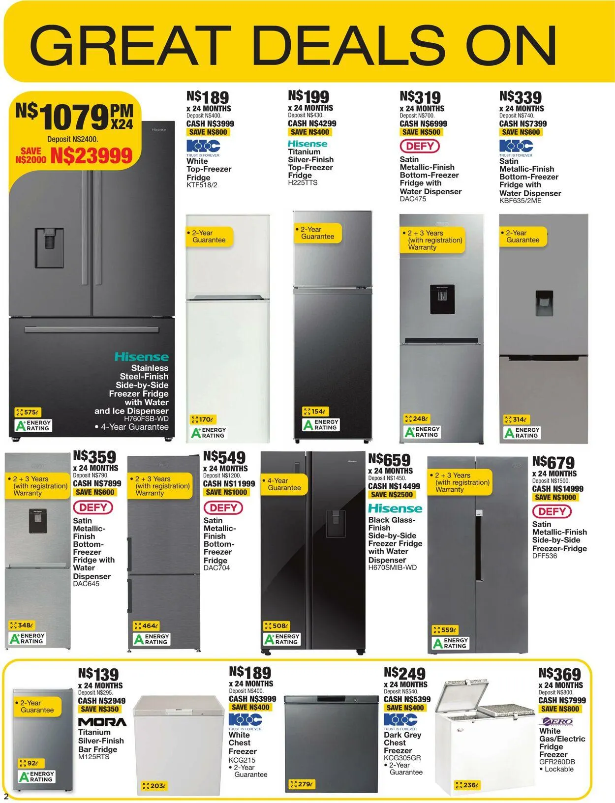 OK Furniture Current catalogue from 23 March to 6 April 2025 - Catalogue Page 2