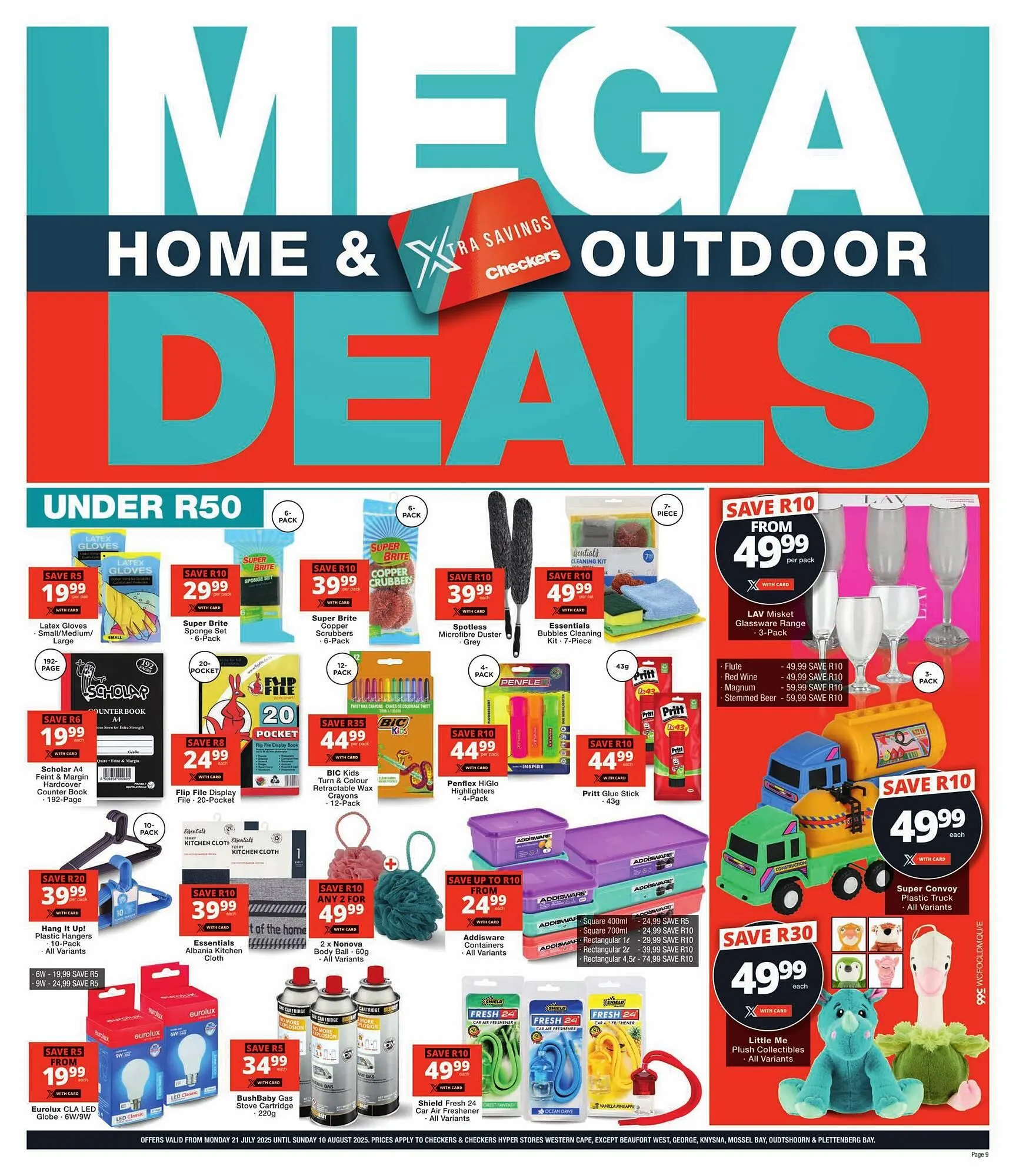 Checkers catalogue from 21 July to 10 August 2025 - Catalogue Page 9