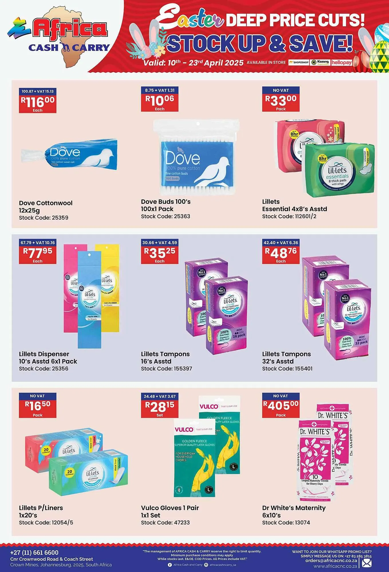 Africa Cash and Carry catalogue from 10 April to 23 April 2025 - Catalogue Page 51