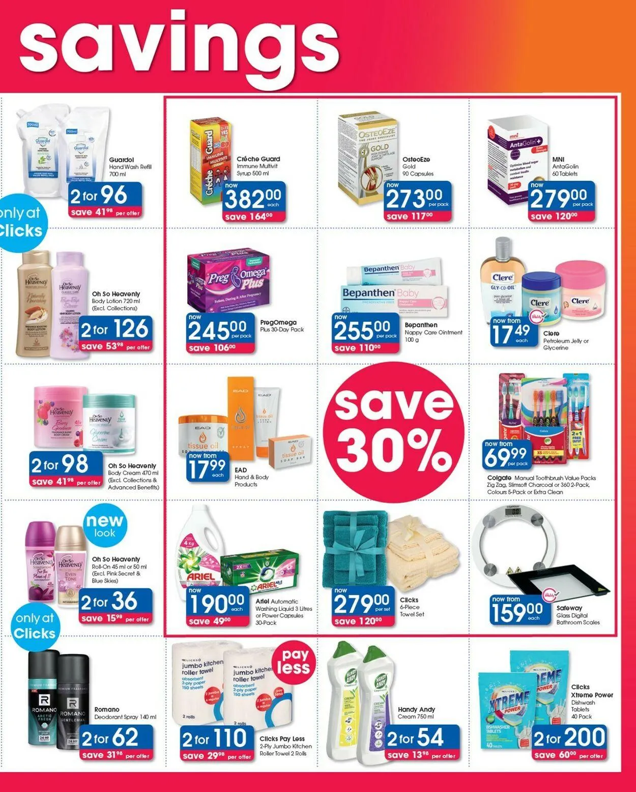 Clicks Current catalogue from 17 June to 1 July 2025 - Catalogue Page 3