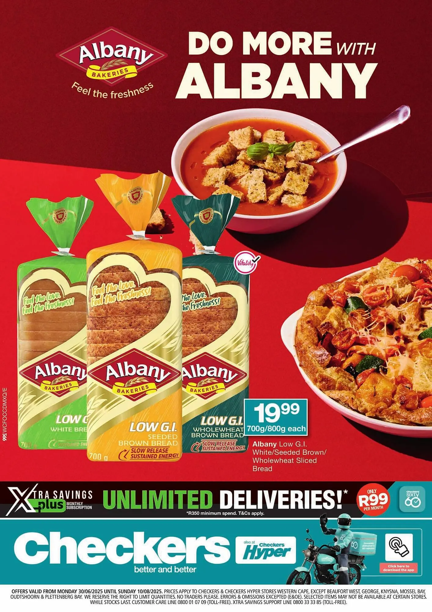 Checkers catalogue from 30 June to 10 July 2025 - Catalogue Page 1