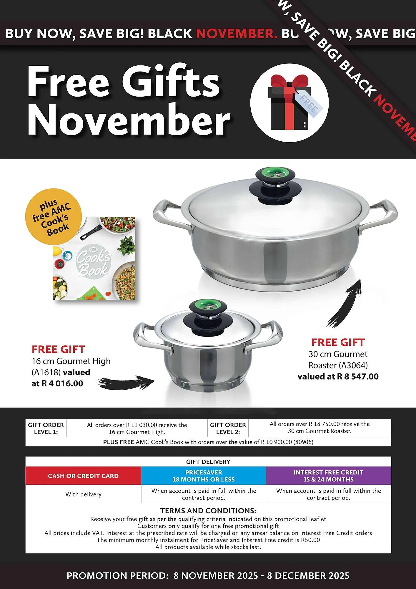 AMC Cookware catalogue from 8 November to 8 December 2025 - Catalogue Page 1