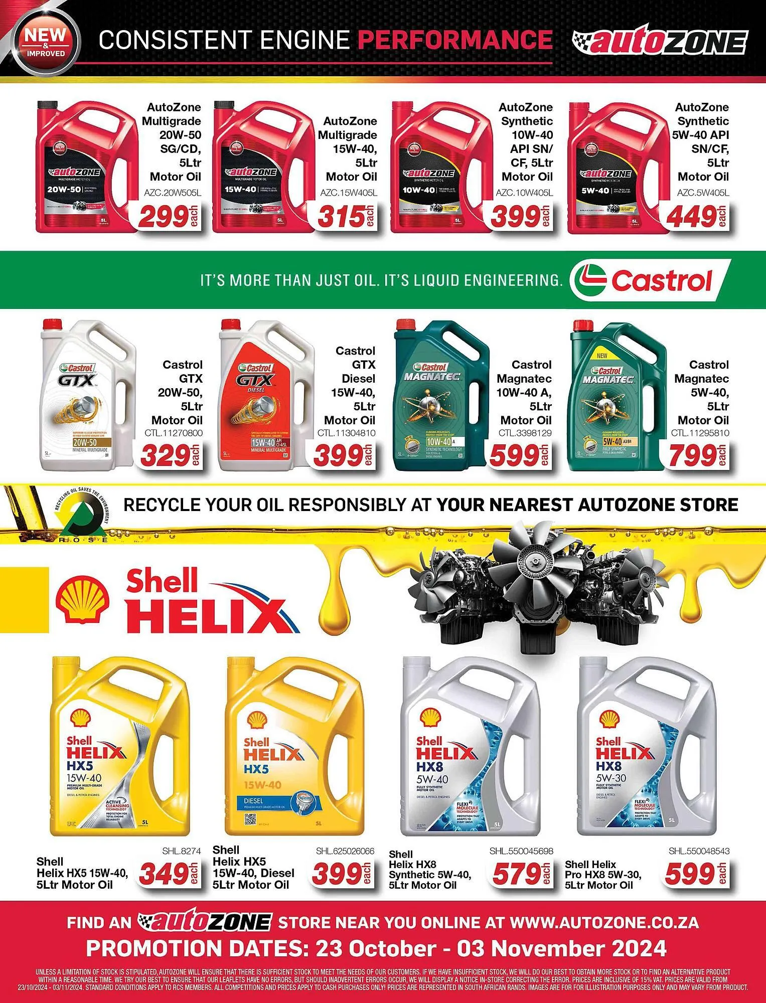 AutoZone catalogue from 23 October to 3 November 2024 - Catalogue Page 16