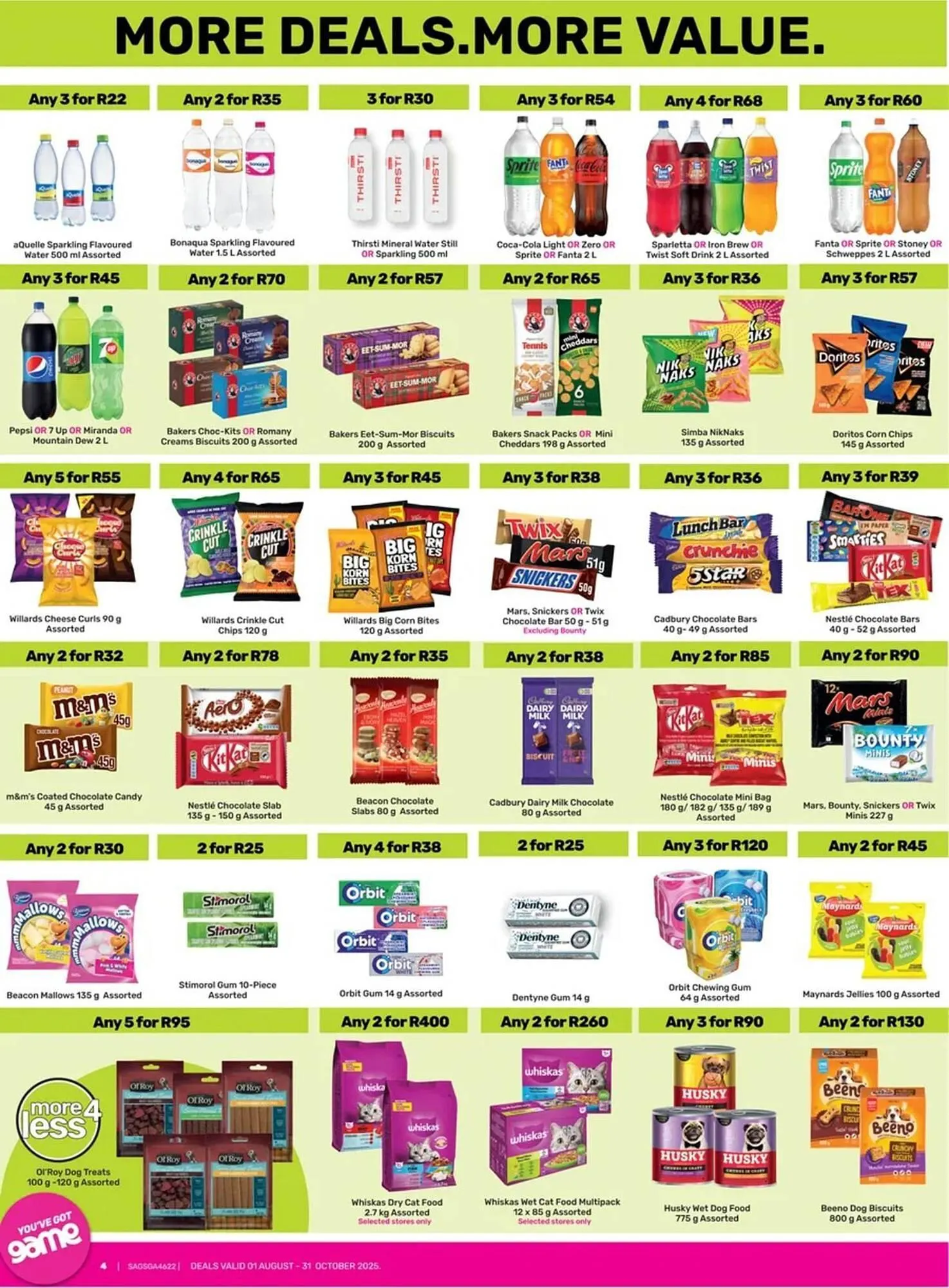 Game catalogue from 1 August to 31 October 2025 - Catalogue Page 4