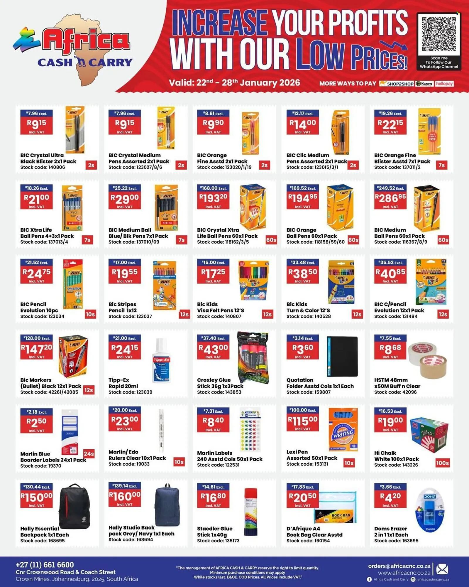 Africa Cash and Carry catalogue from 22 January to 28 January 2026 - Catalogue Page 22