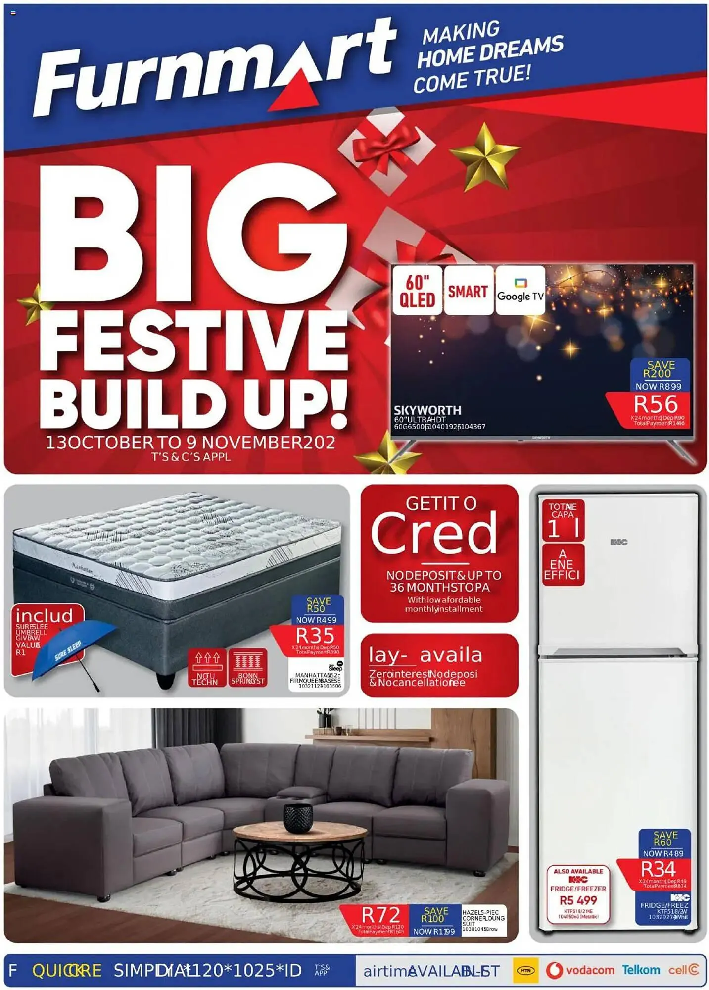 Furnmart catalogue from 13 October to 9 November 2025 - Catalogue Page 1