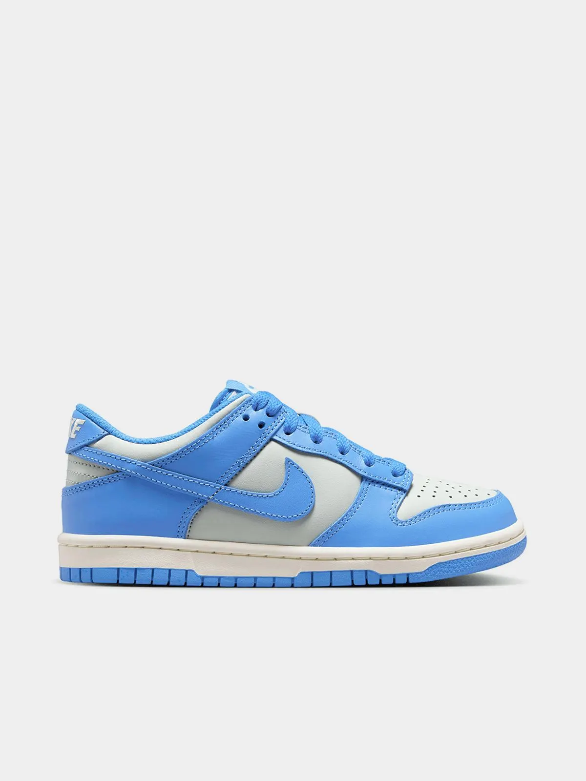Nike Junior Dunk Low Silver/Blue Sneaker