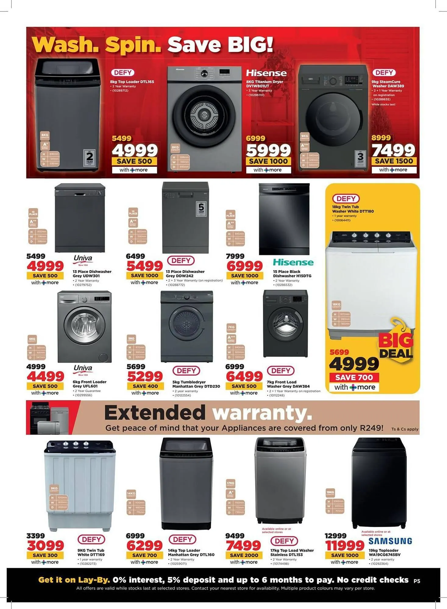 HiFi Corp catalogue from 1 April to 27 April 2025 - Catalogue Page 5