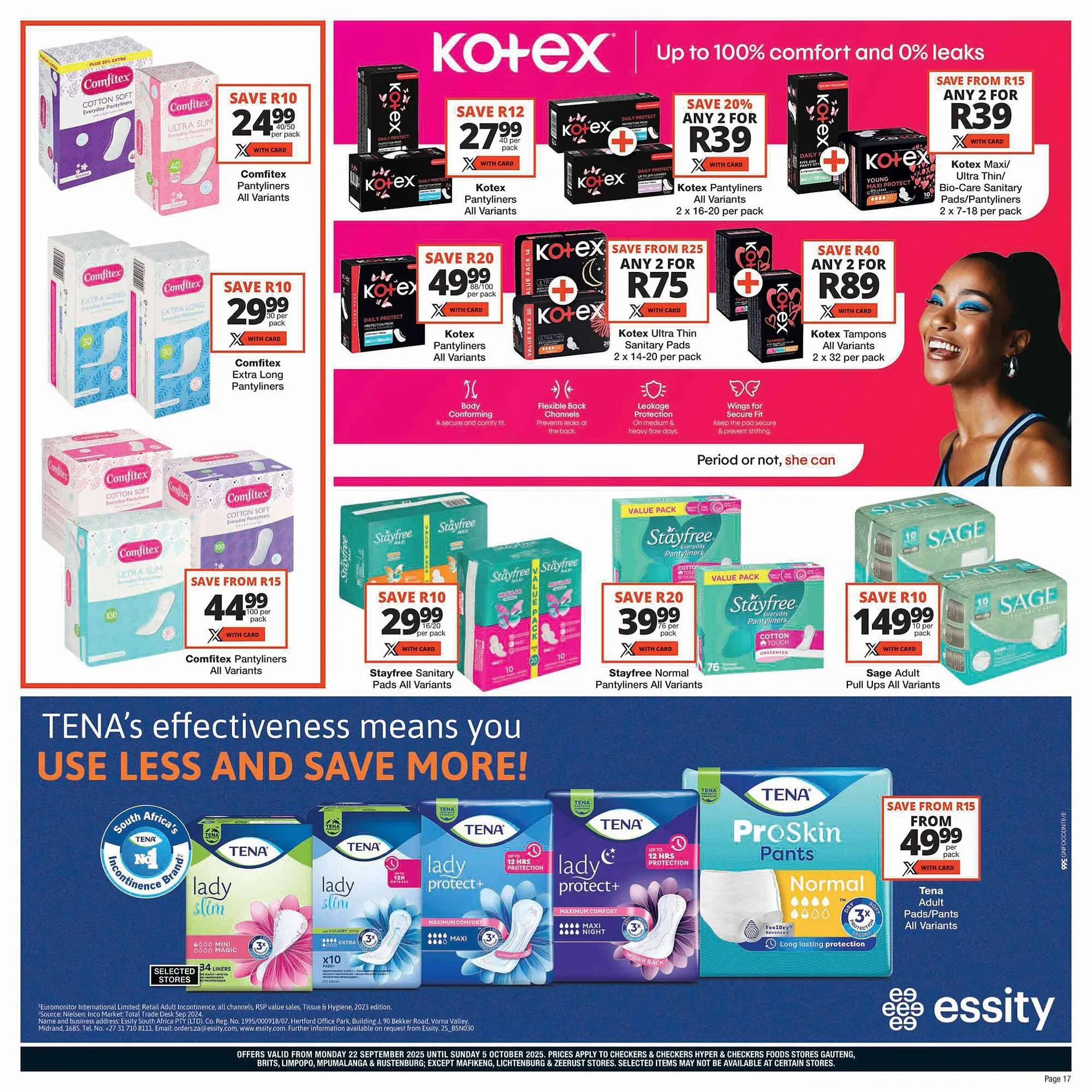 Checkers catalogue from 22 September to 5 October 2025 - Catalogue Page 16