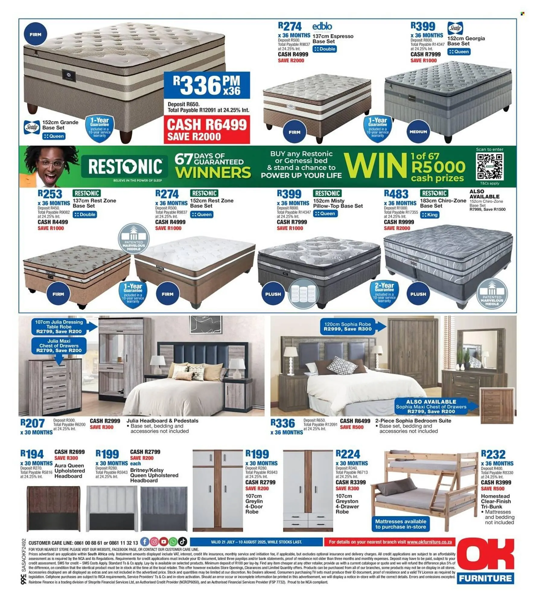 OK Furniture catalogue from 21 July to 10 August 2025 - Catalogue Page 8