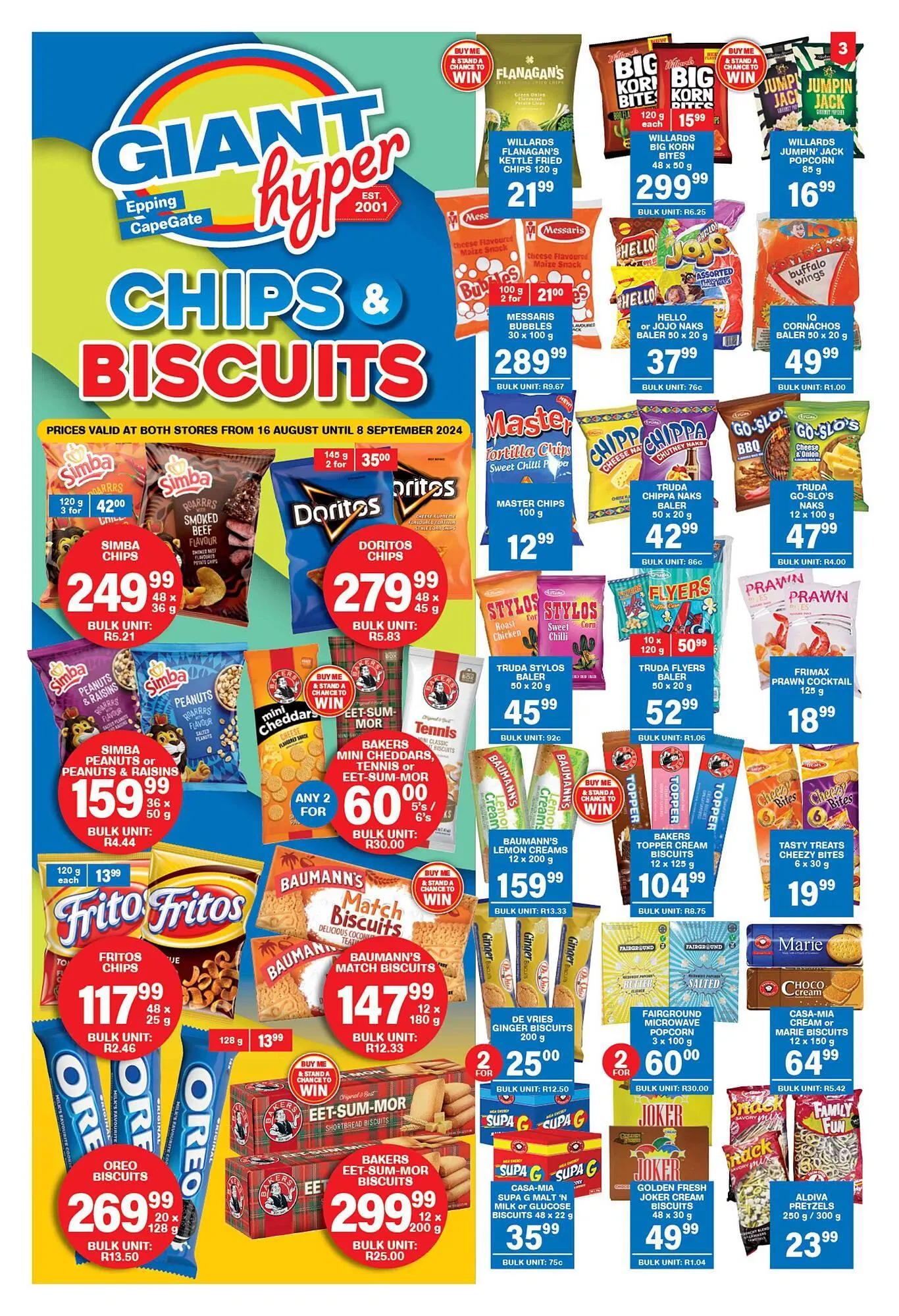 Giant Hyper catalogue from 16 August to 8 September 2024 - Catalogue Page 3