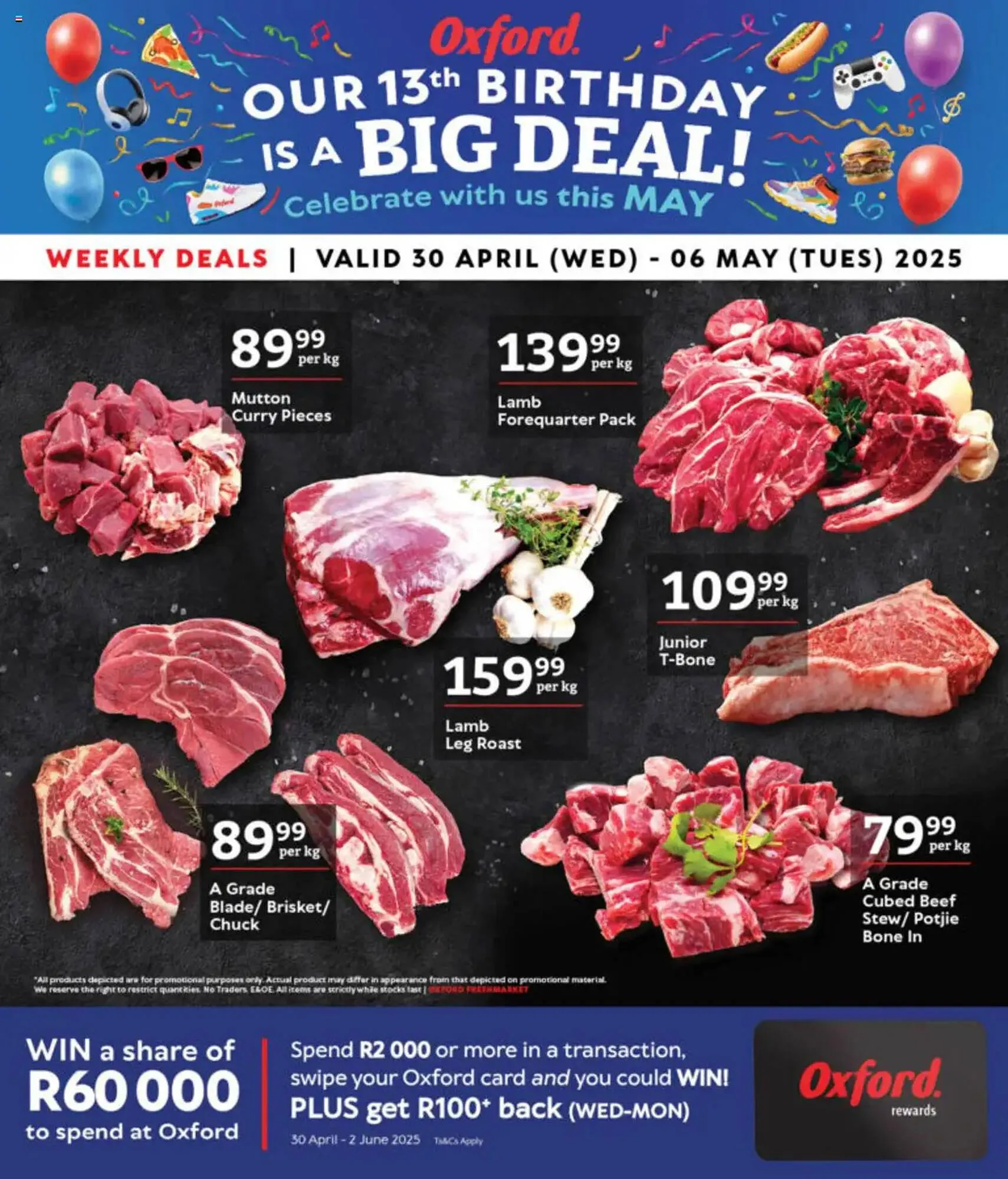 Oxford Freshmarket catalogue from 30 April to 6 May 2025 - Catalogue Page 1