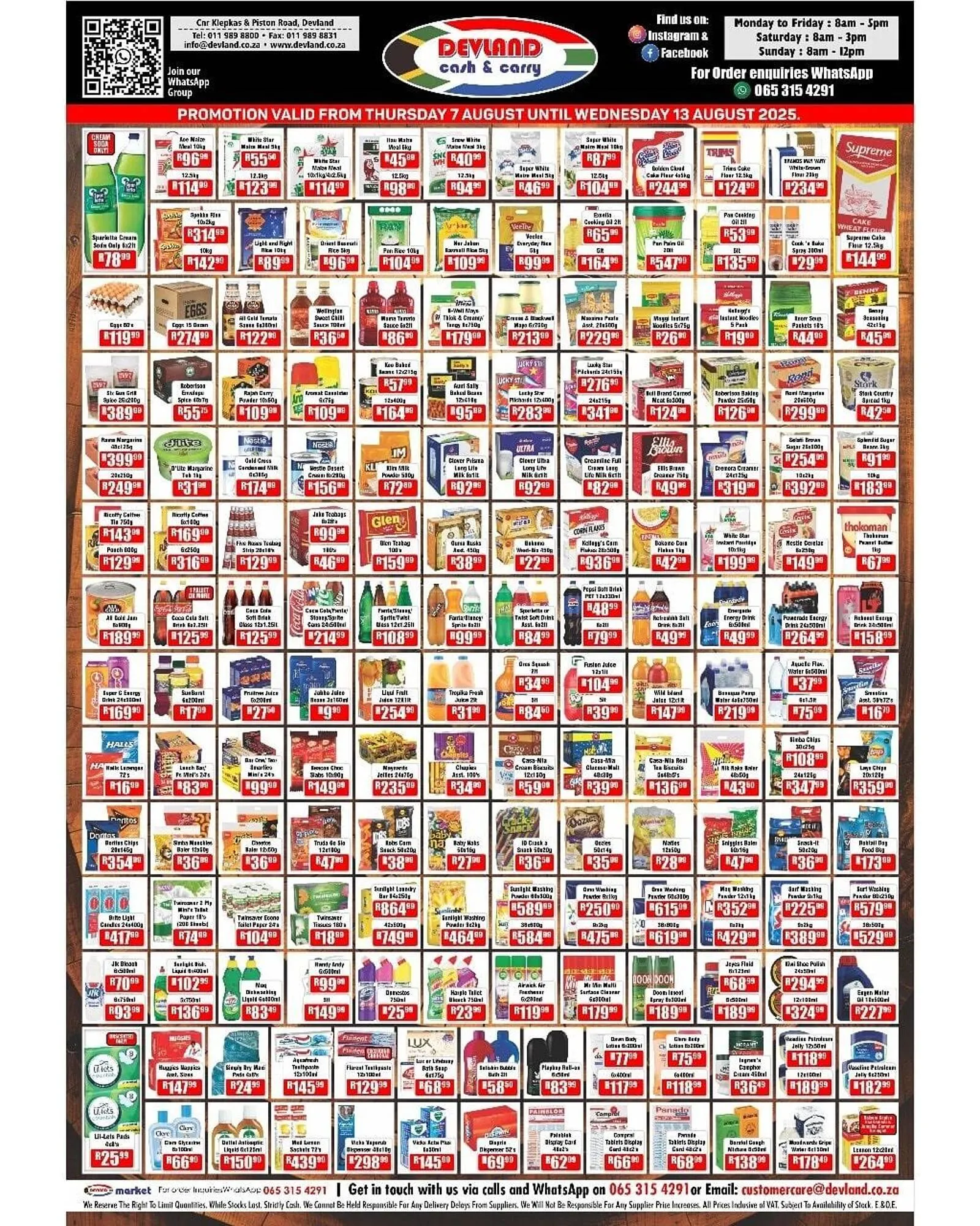Devland Cash And Carry catalogue from 7 August to 13 August 2025 - Catalogue Page 2