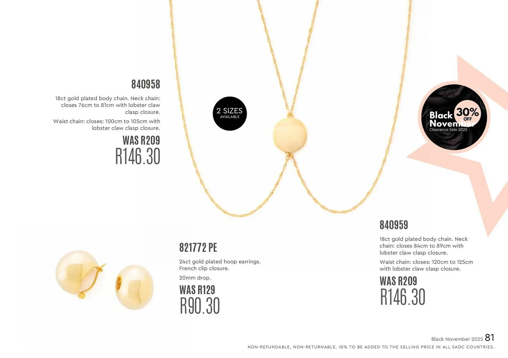 Honey Fashion Accessories catalogue from 4 November to 10 November 2025 - Catalogue Page 83