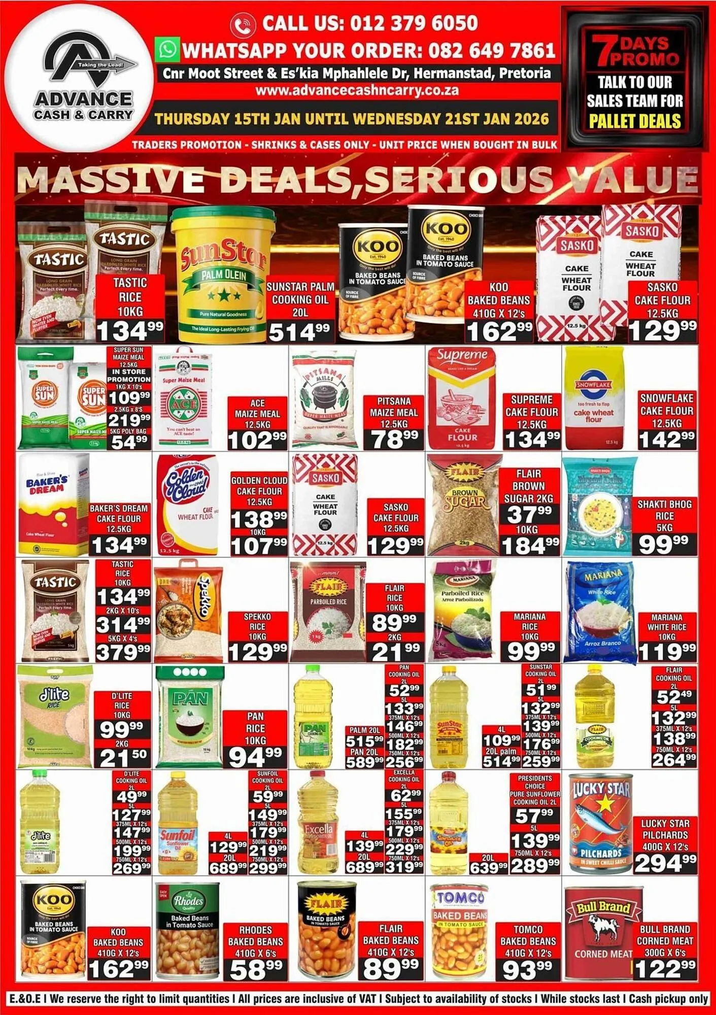 Advance Cash n Carry catalogue from 15 January to 21 January 2026 - Catalogue Page 2