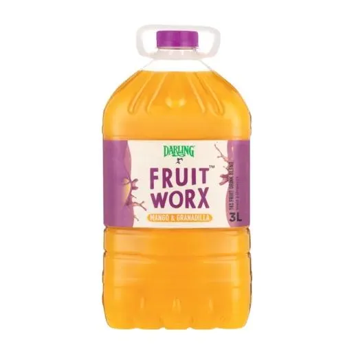 Darling Fruit Worx Mango & Granadilla Fruit Drink 3L