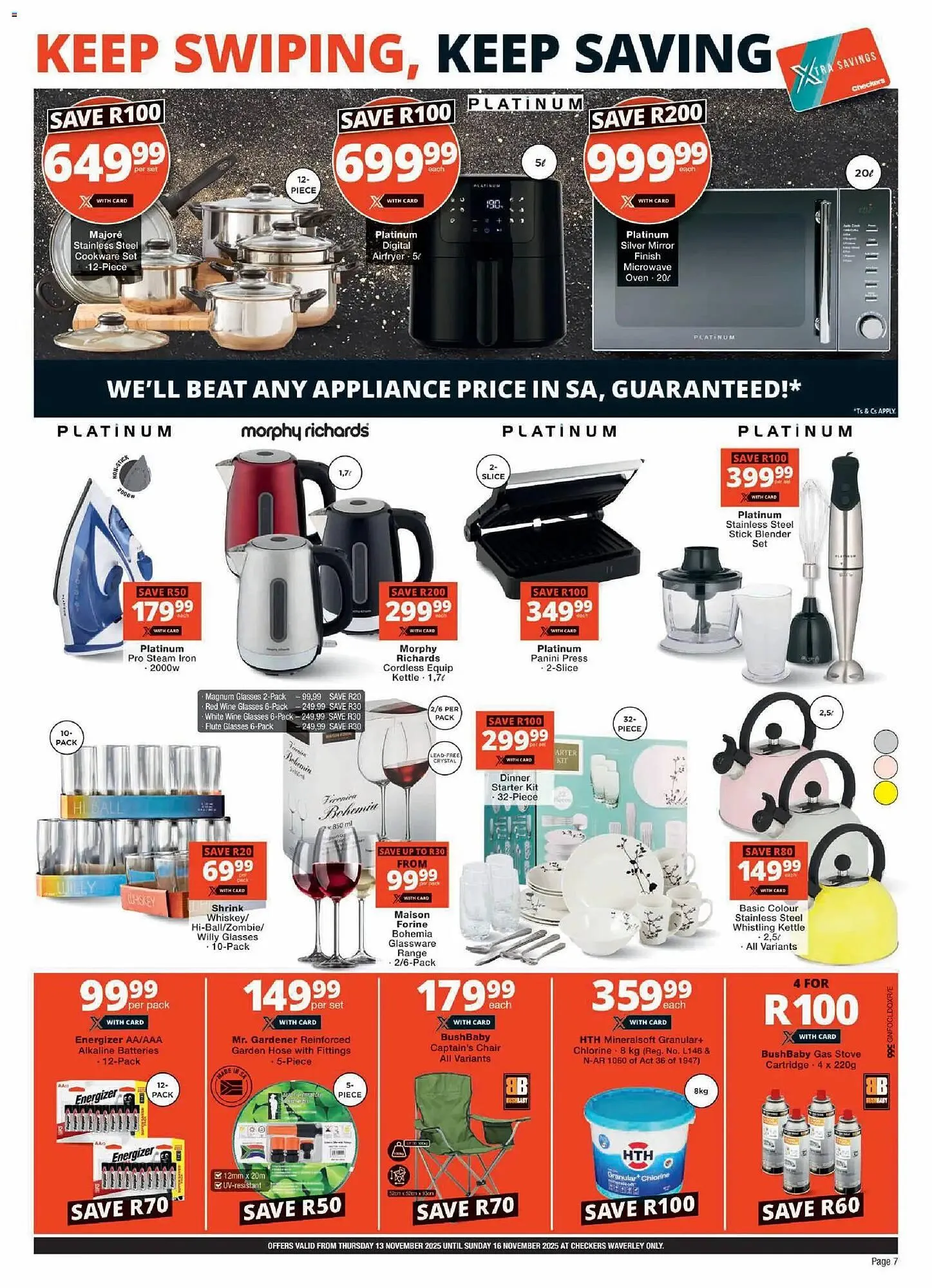 Checkers catalogue from 13 November to 16 November 2025 - Catalogue Page 7