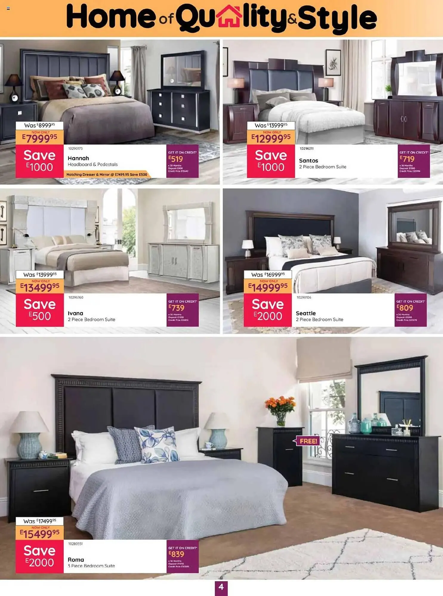 Bradlows catalogue from 16 October to 9 November 2025 - Catalogue Page 4