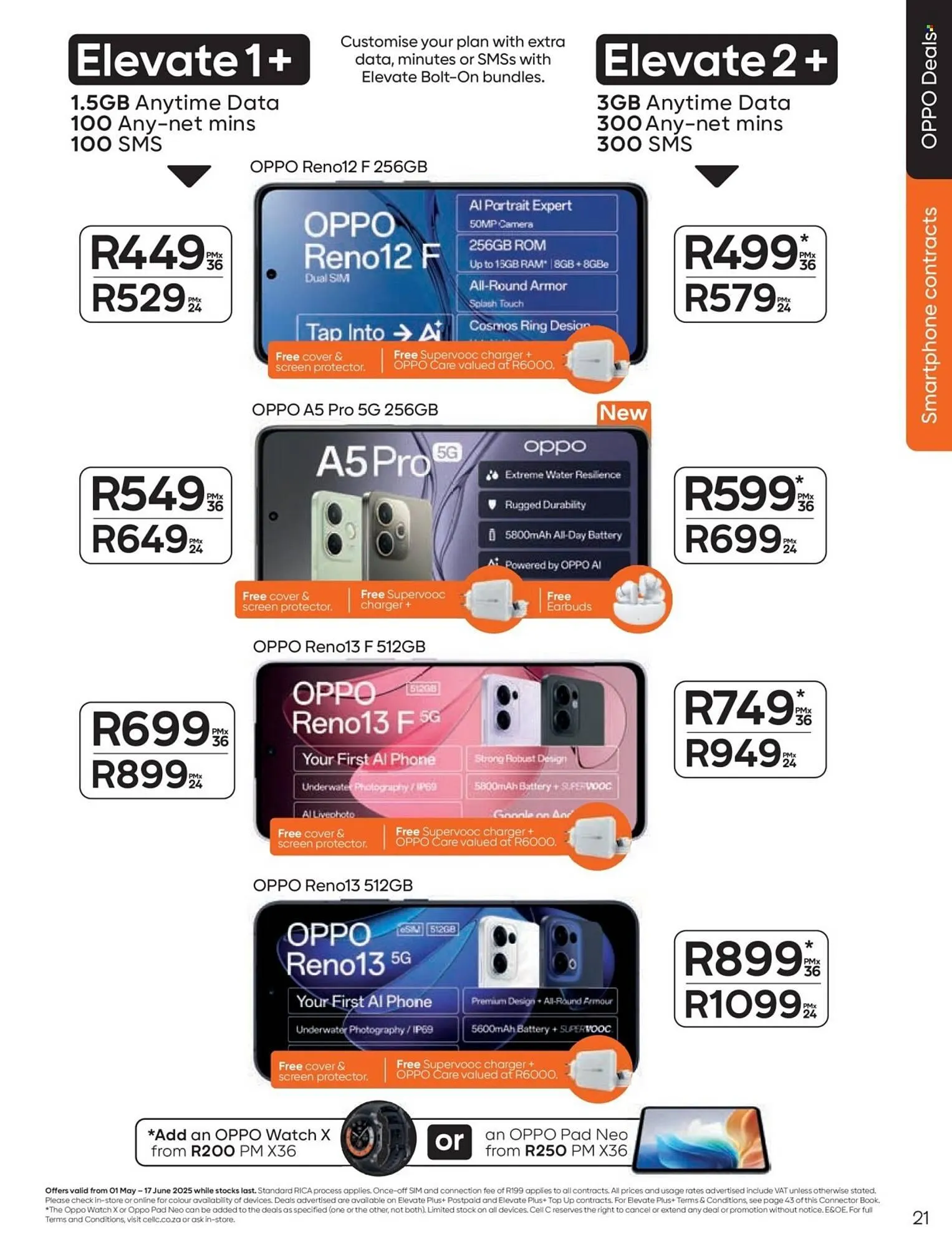 Cell C catalogue from 1 May to 17 June 2025 - Catalogue Page 21