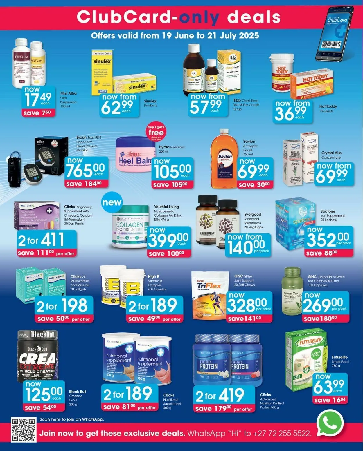 Clicks Current catalogue from 15 July to 29 July 2025 - Catalogue Page 6