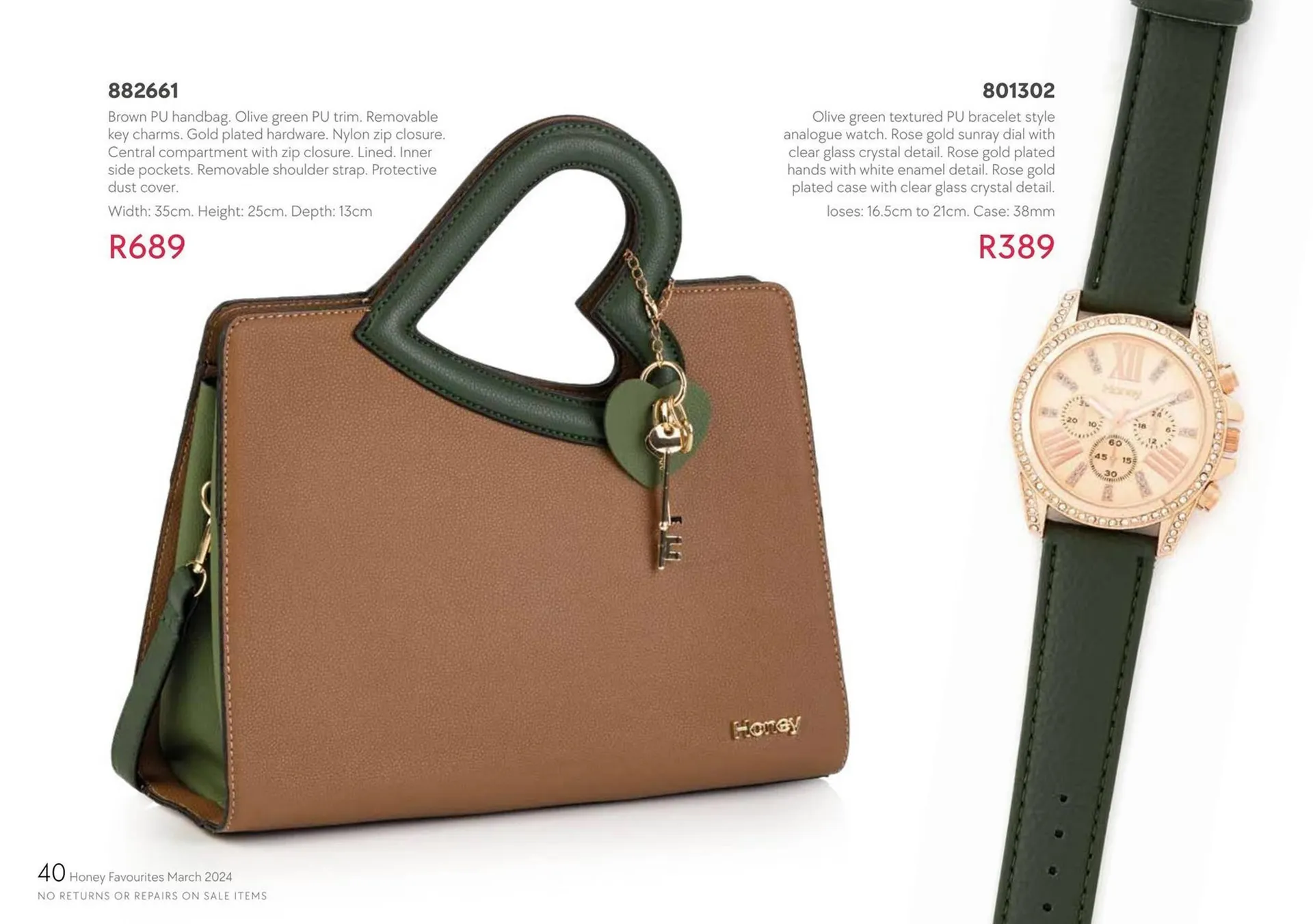 Honey Fashion Accessories catalogue from 29 March to 30 April 2024 - Catalogue Page 36