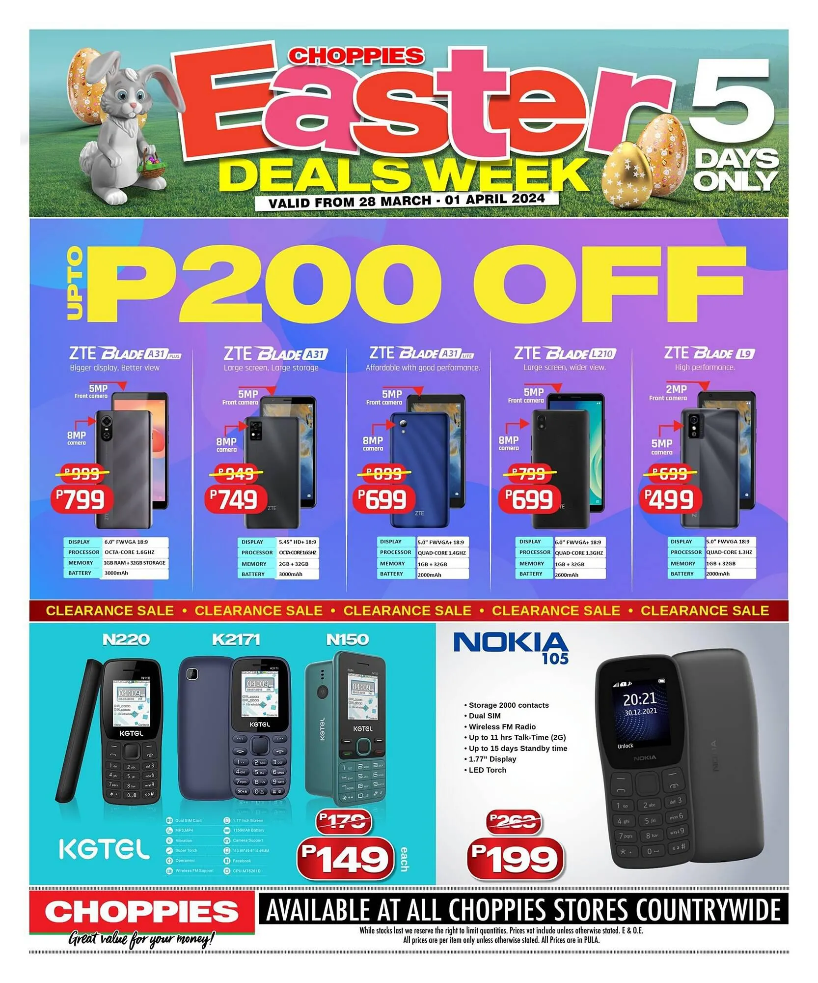 Choppies catalogue from 28 March to 1 April 2024 - Catalogue Page 5