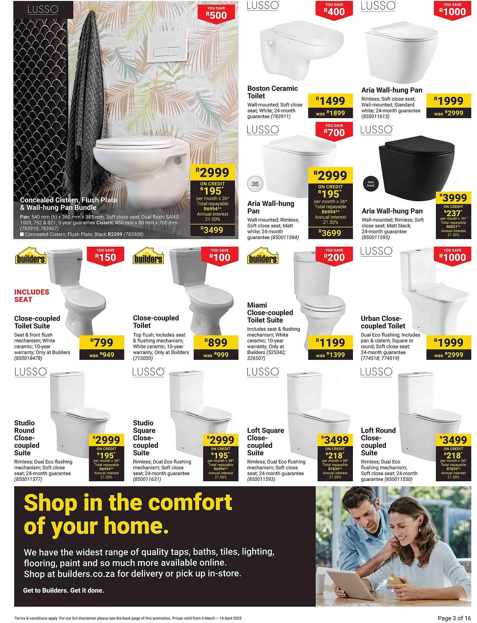 Builders Warehouse catalogue from 4 March to 14 April 2025 - Catalogue Page 3