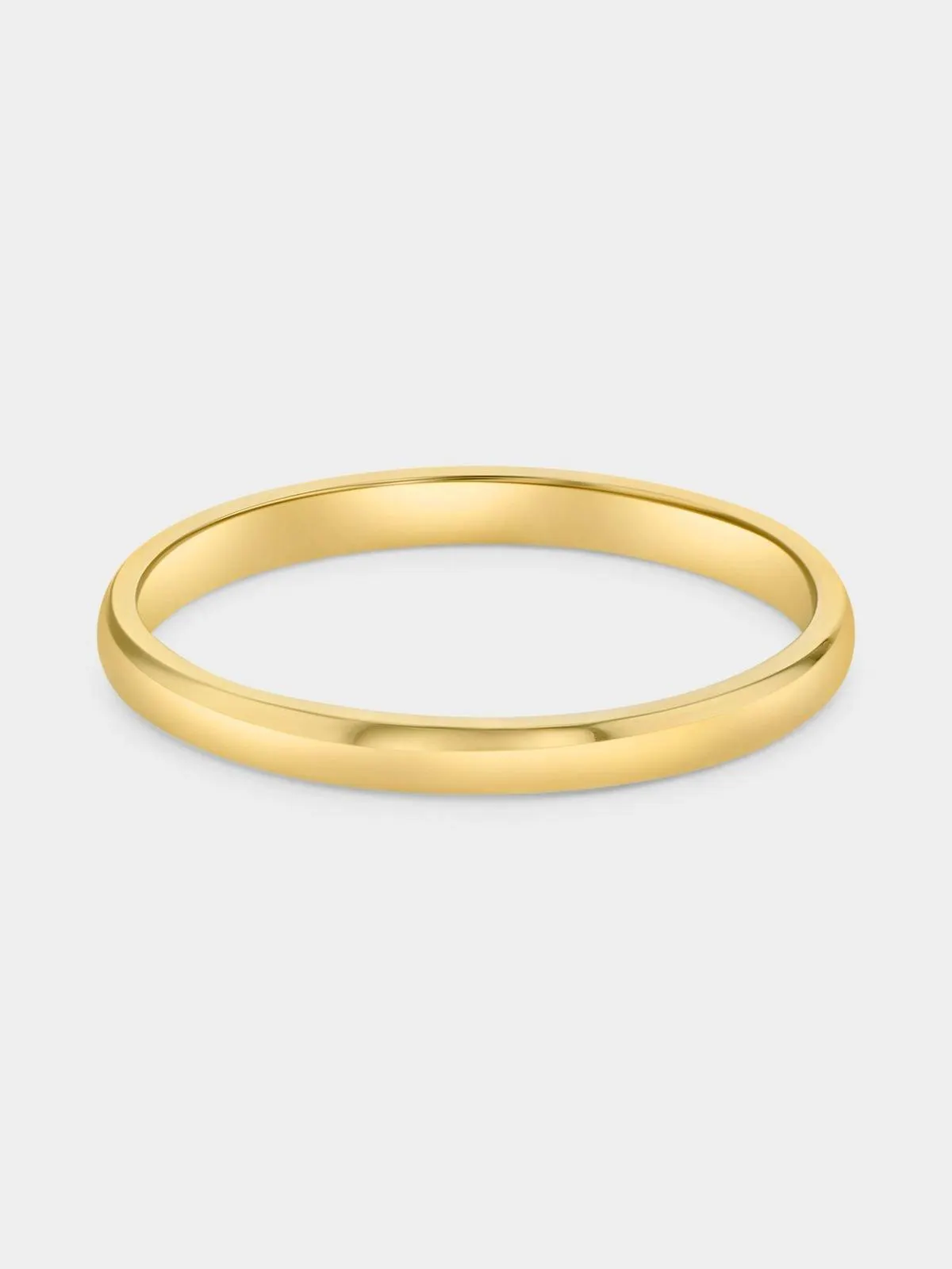 Yellow Gold Wedding Band