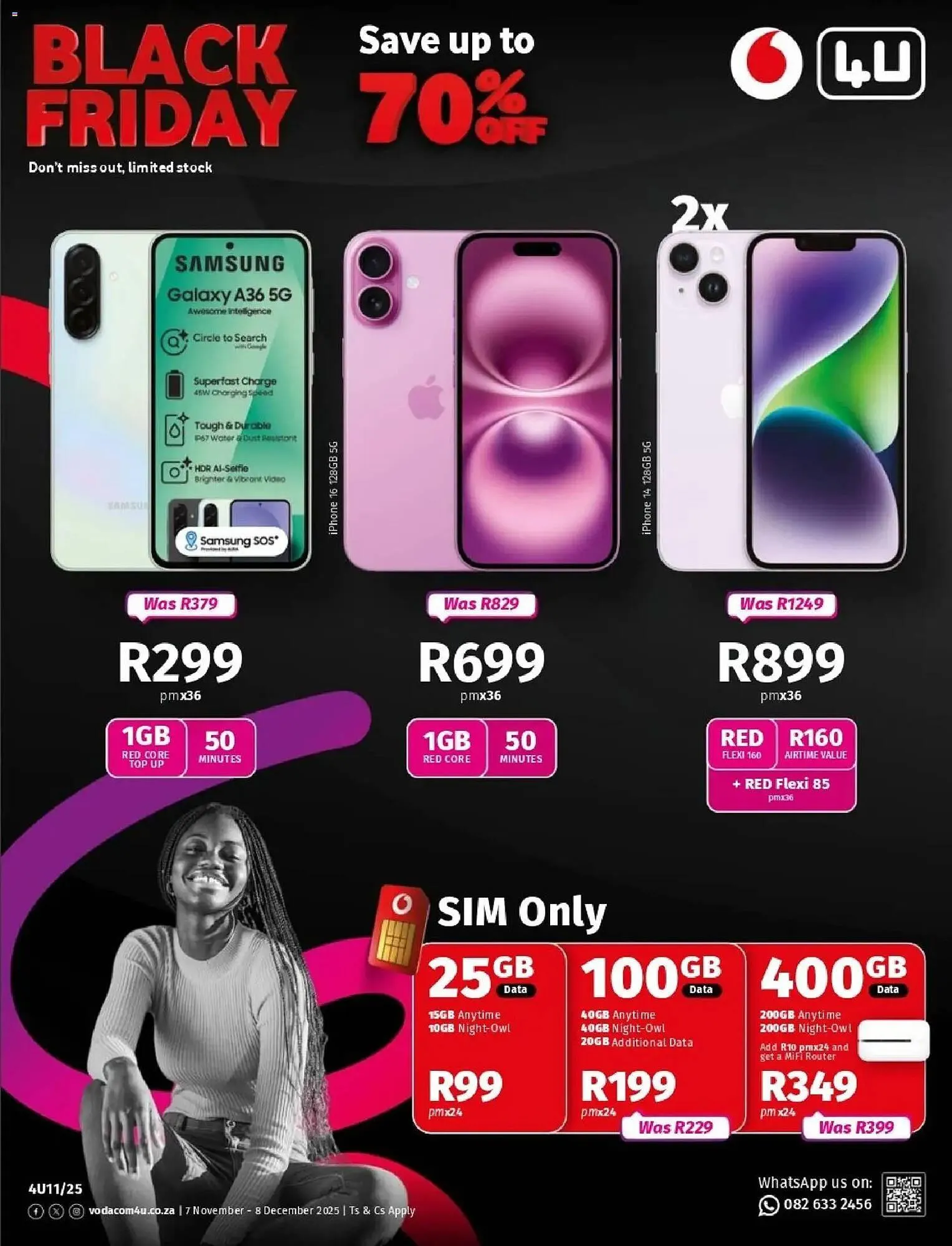 Vodacom catalogue from 7 November to 8 December 2025 - Catalogue Page 1