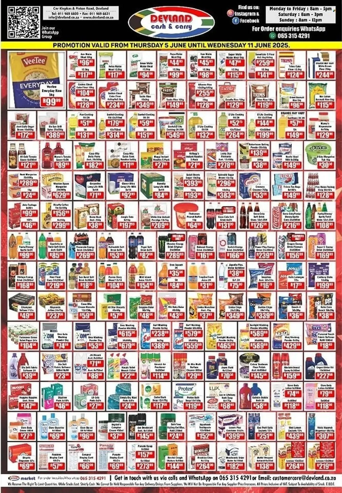 Devland Cash And Carry catalogue from 5 June to 11 June 2025 - Catalogue Page 1