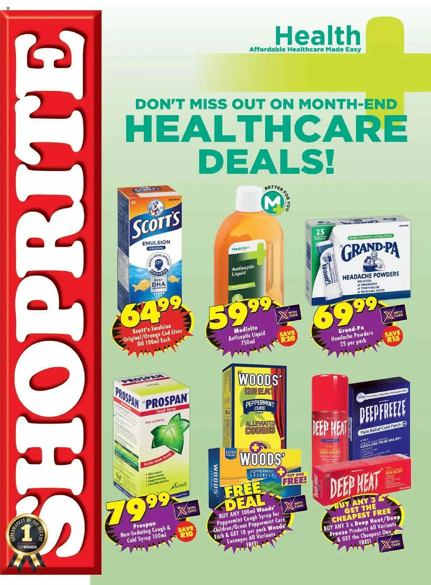 Shoprite catalogue from 23 May to 8 June 2025 - Catalogue Page 1