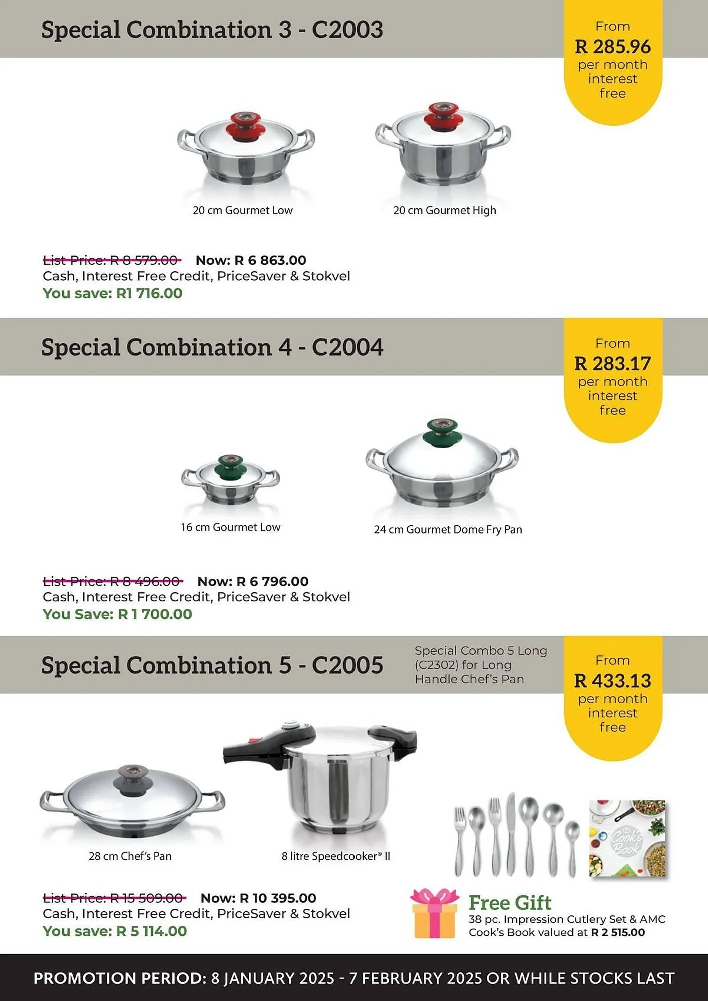 AMC Cookware catalogue from 9 January to 7 February 2025 - Catalogue Page 4