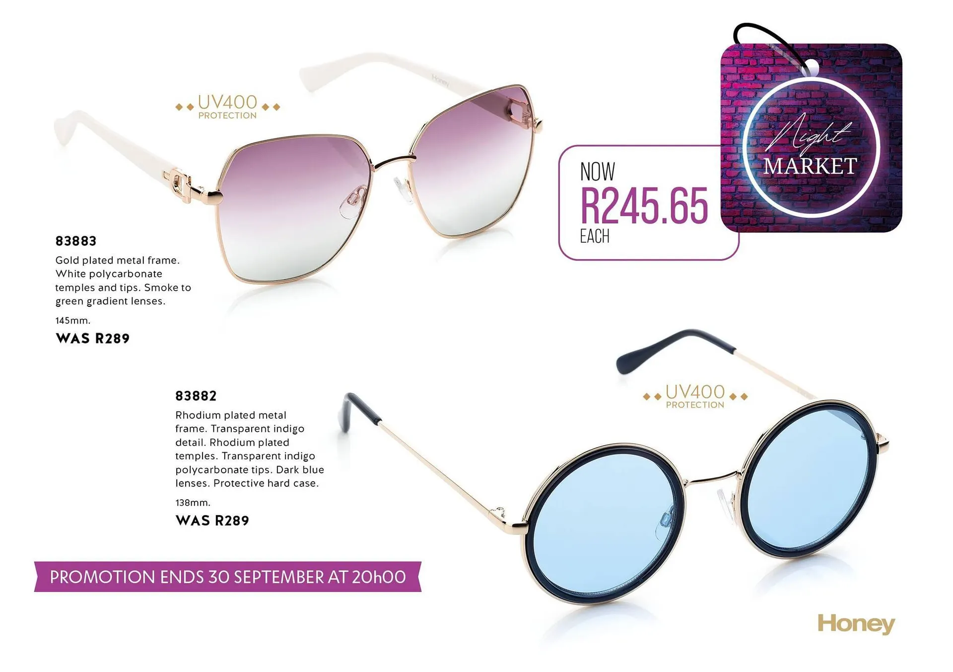 Honey Fashion Accessories catalogue from 30 September to 31 October 2024 - Catalogue Page 1