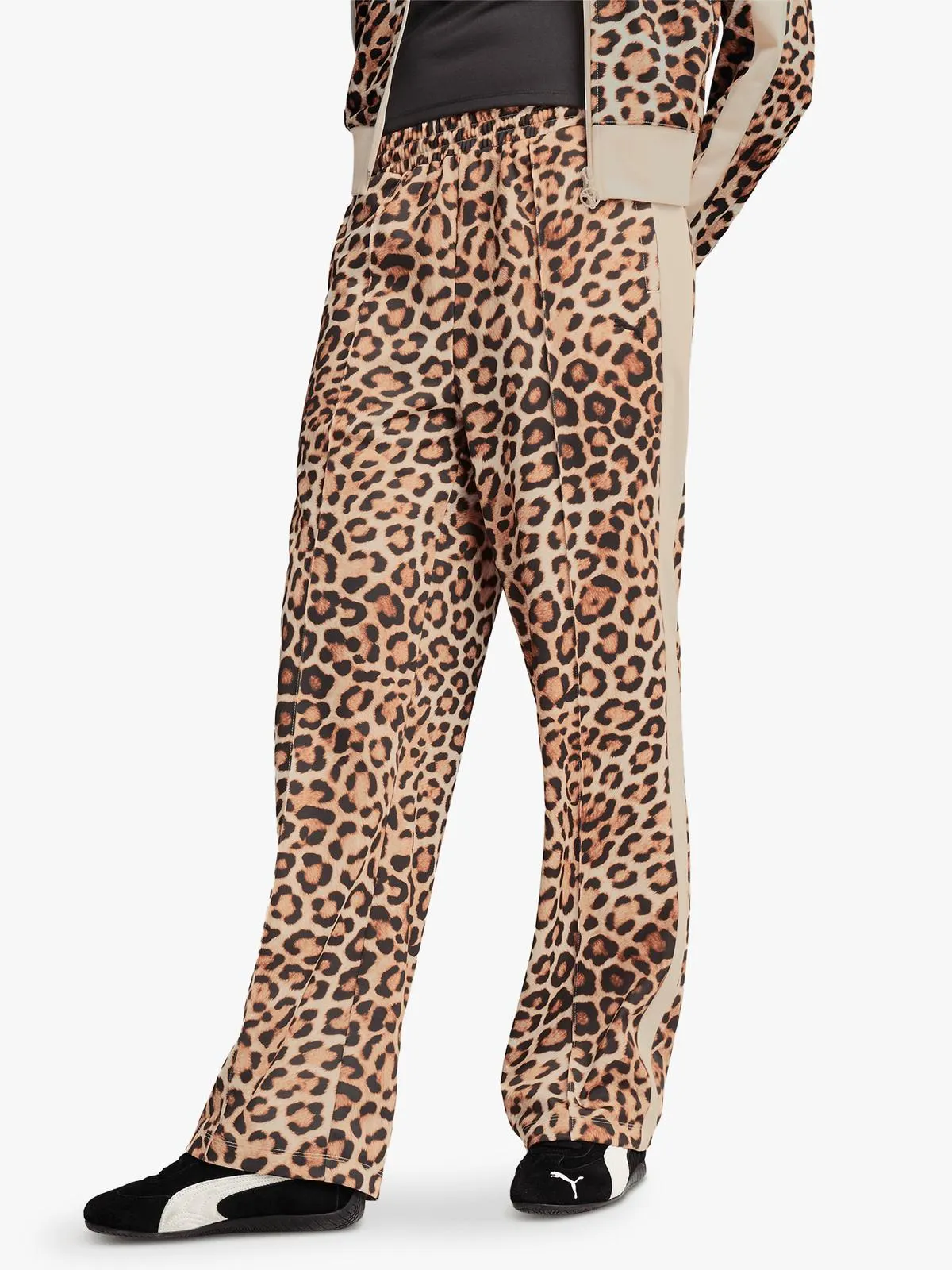 Puma Women's Leo Luxe Multicolour Straight Pants