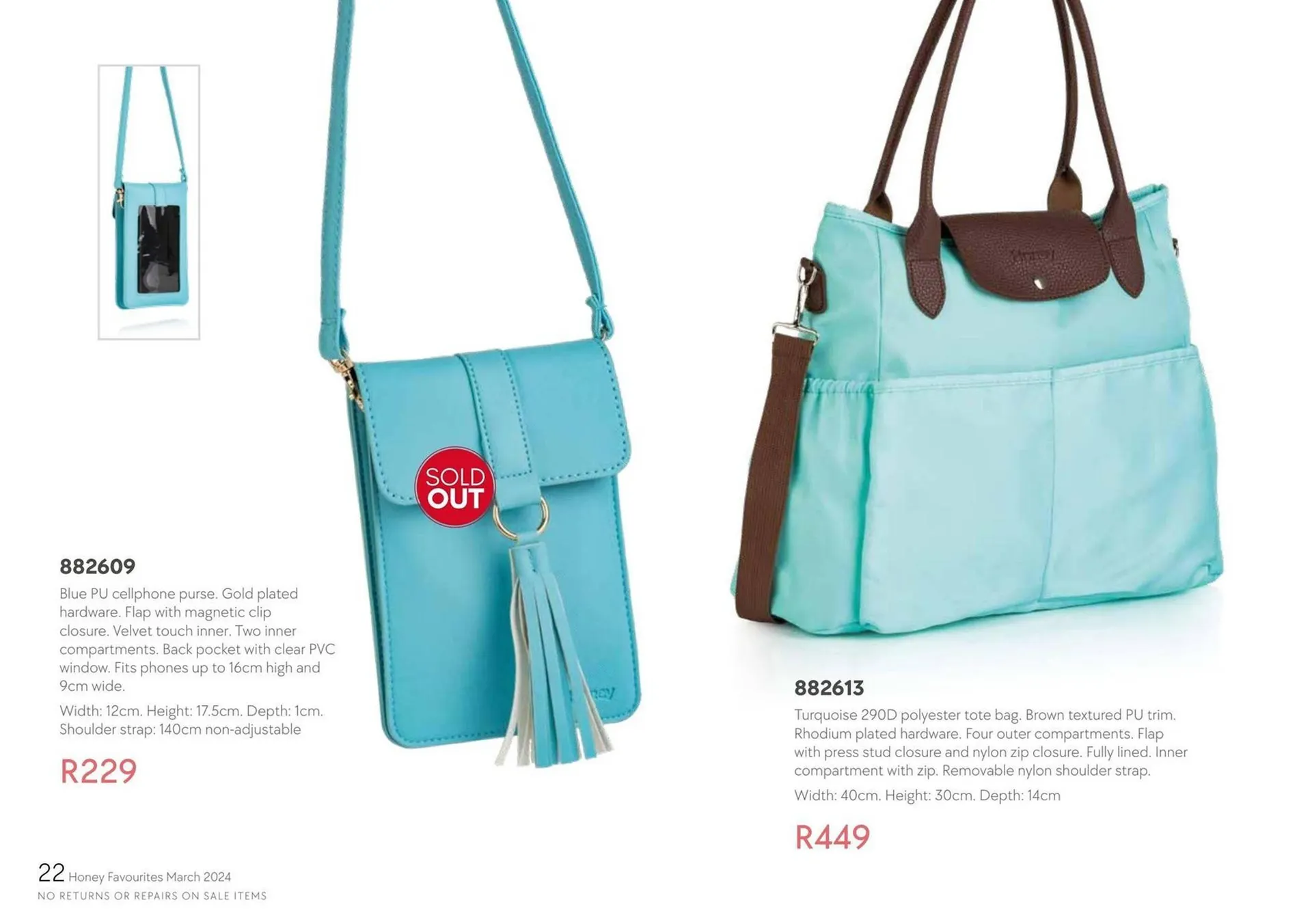 Honey Fashion Accessories catalogue from 29 March to 30 April 2024 - Catalogue Page 16