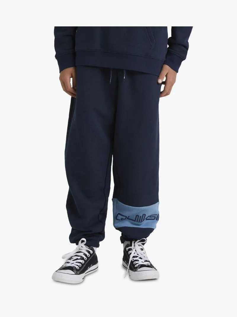 Boy's Quiksilver Blue Colour Flow Youth Trackpants