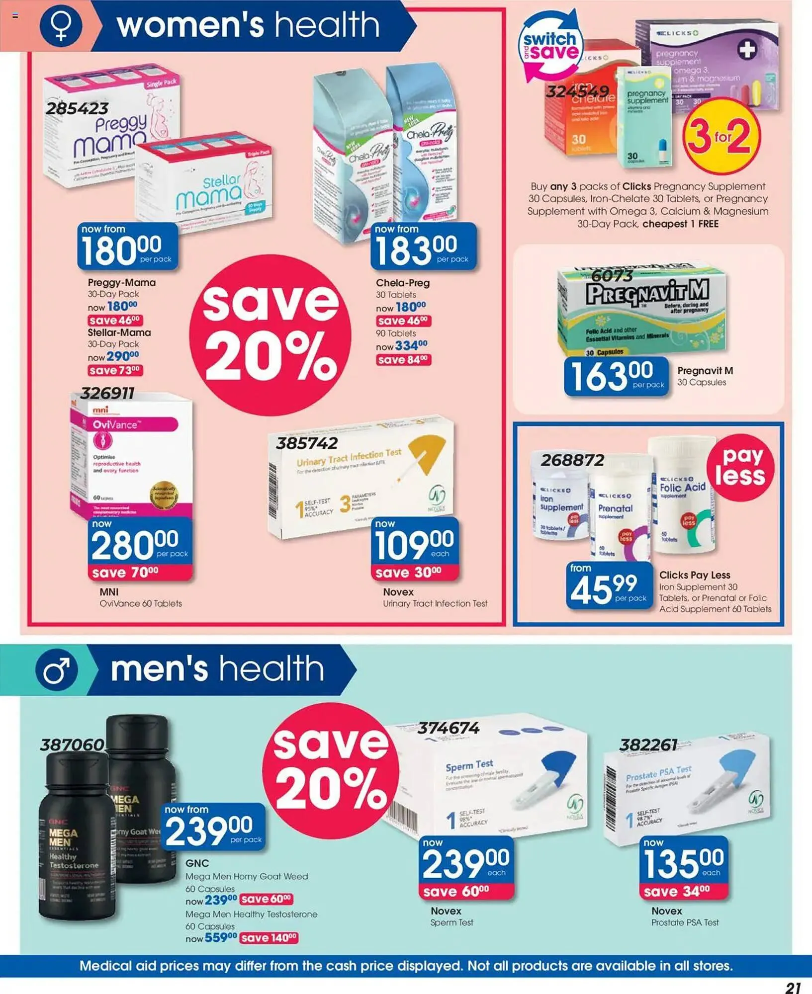 Clicks catalogue from 21 August to 22 September 2025 - Catalogue Page 21