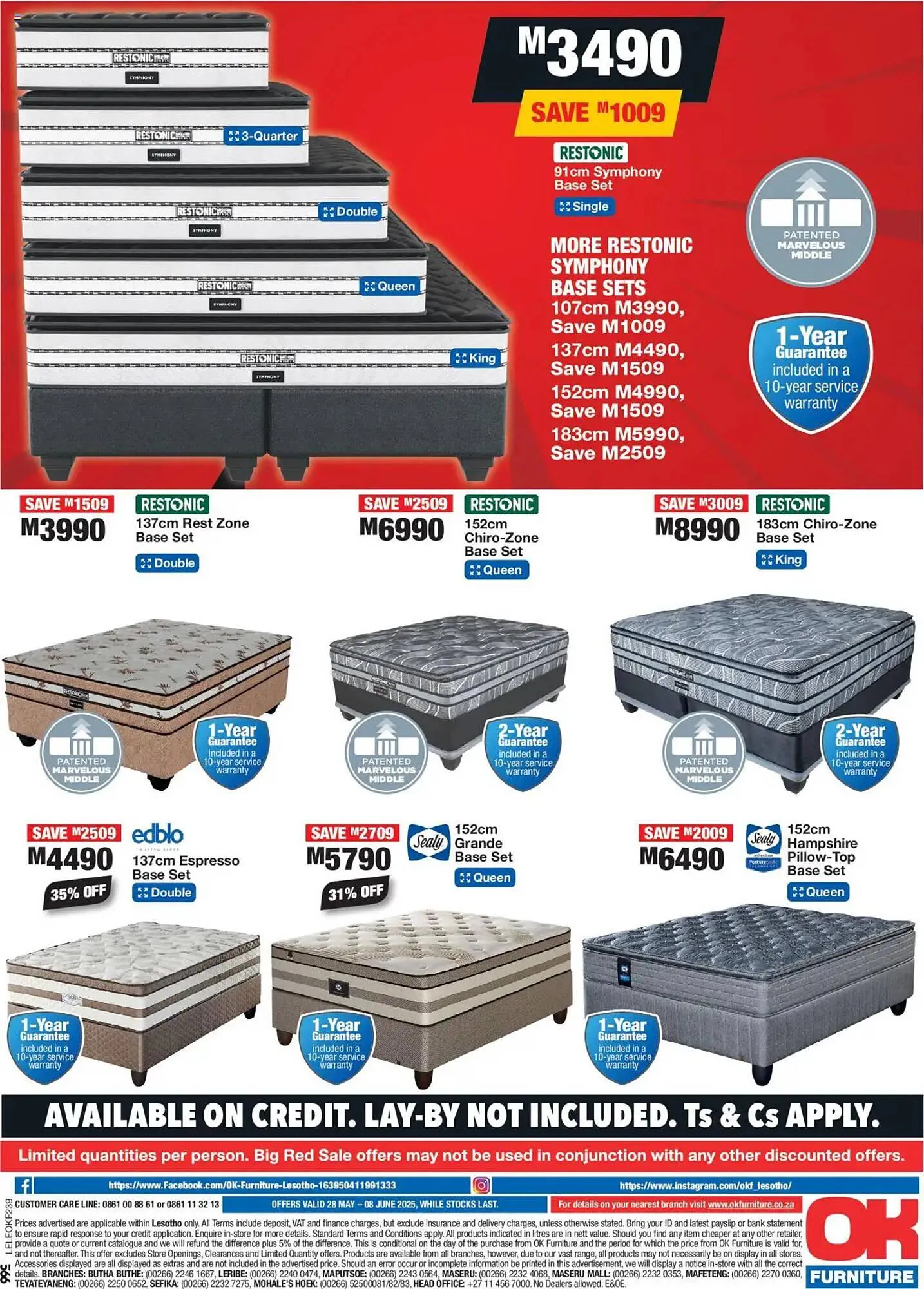 OK Furniture catalogue from 28 May to 8 June 2025 - Catalogue Page 12