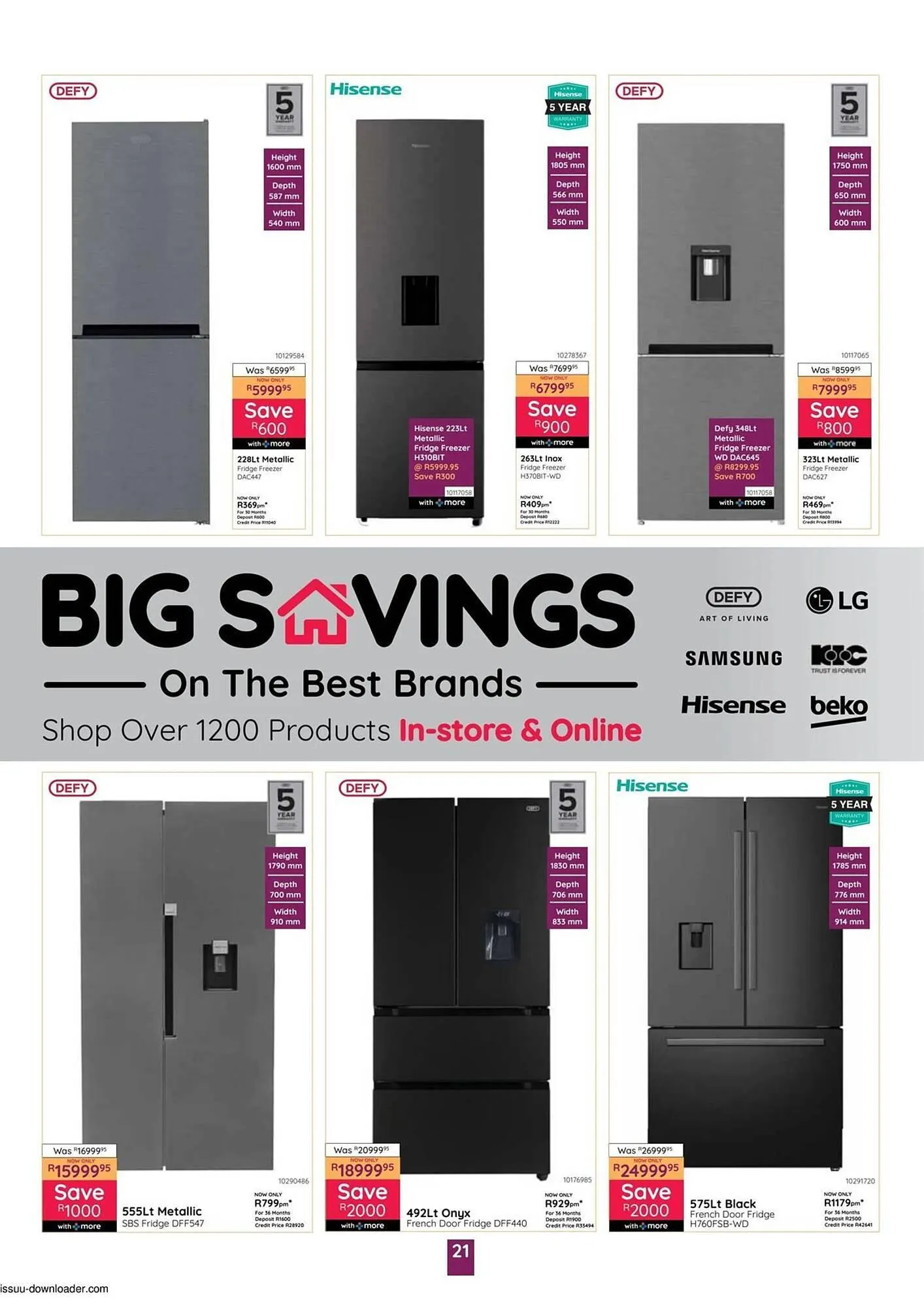 Bradlows catalogue from 17 March to 13 April 2025 - Catalogue Page 21