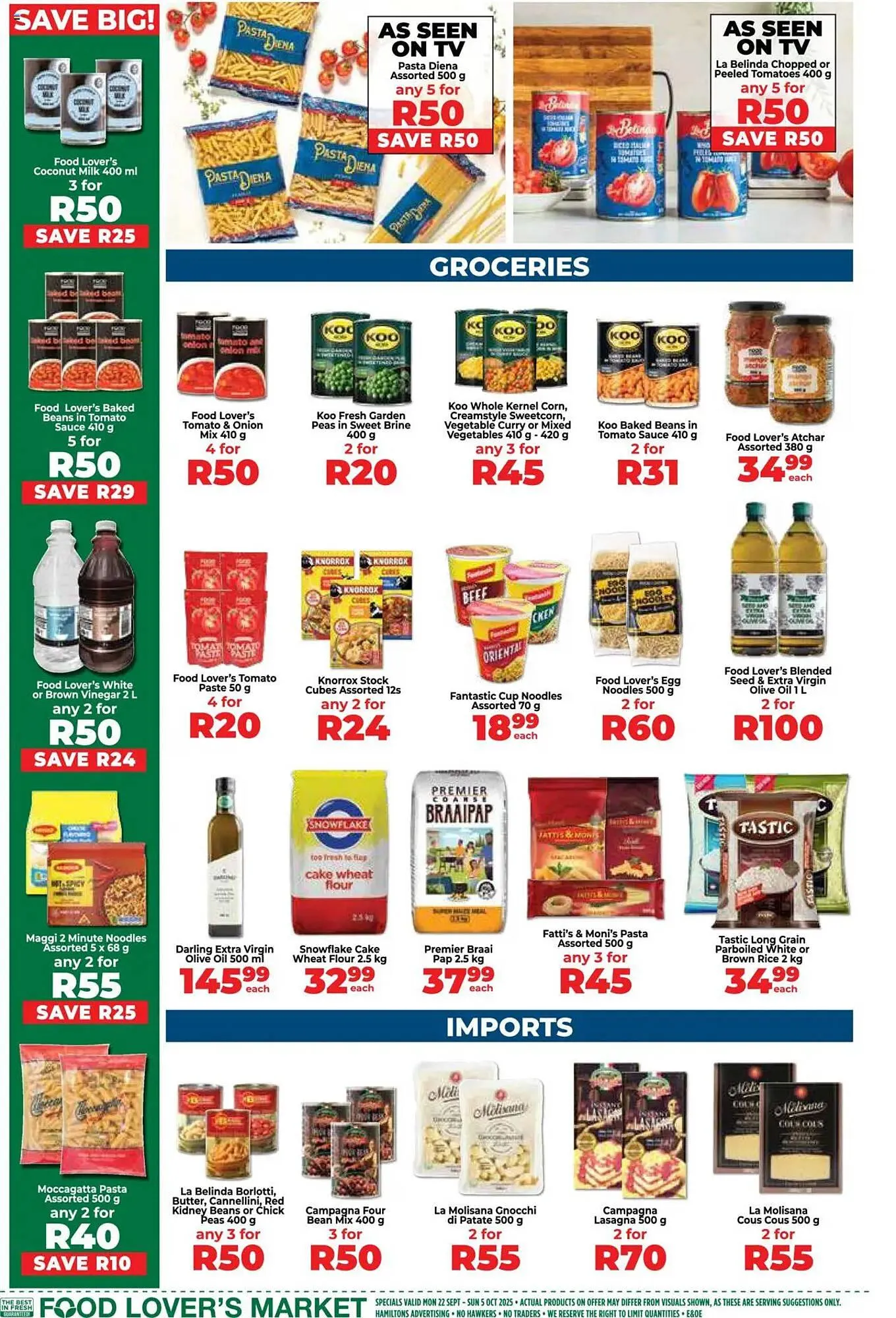 Food Lover's Market catalogue from 22 September to 5 October 2025 - Catalogue Page 14