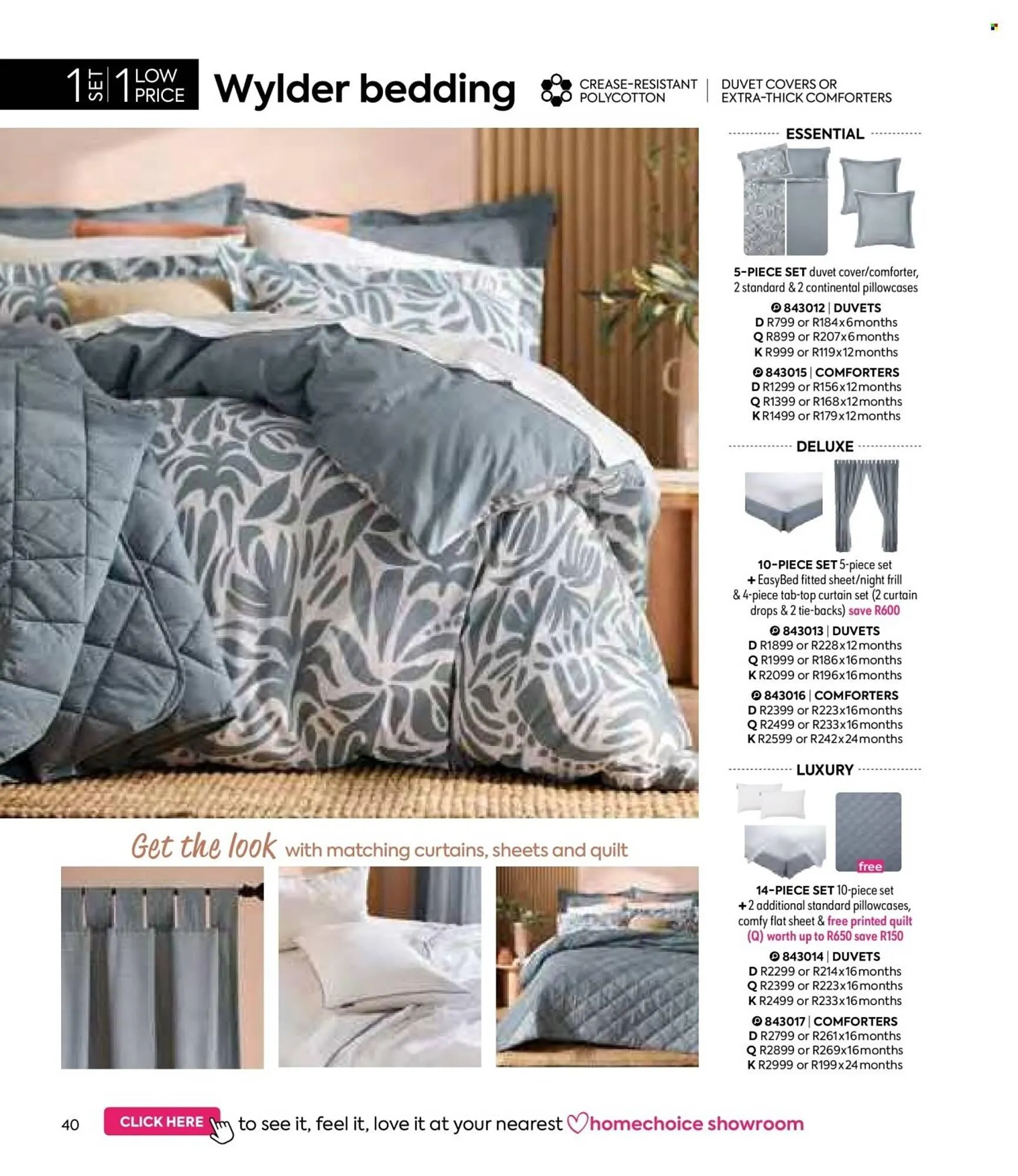 HomeChoice catalogue from 1 November to 31 December 2025 - Catalogue Page 40