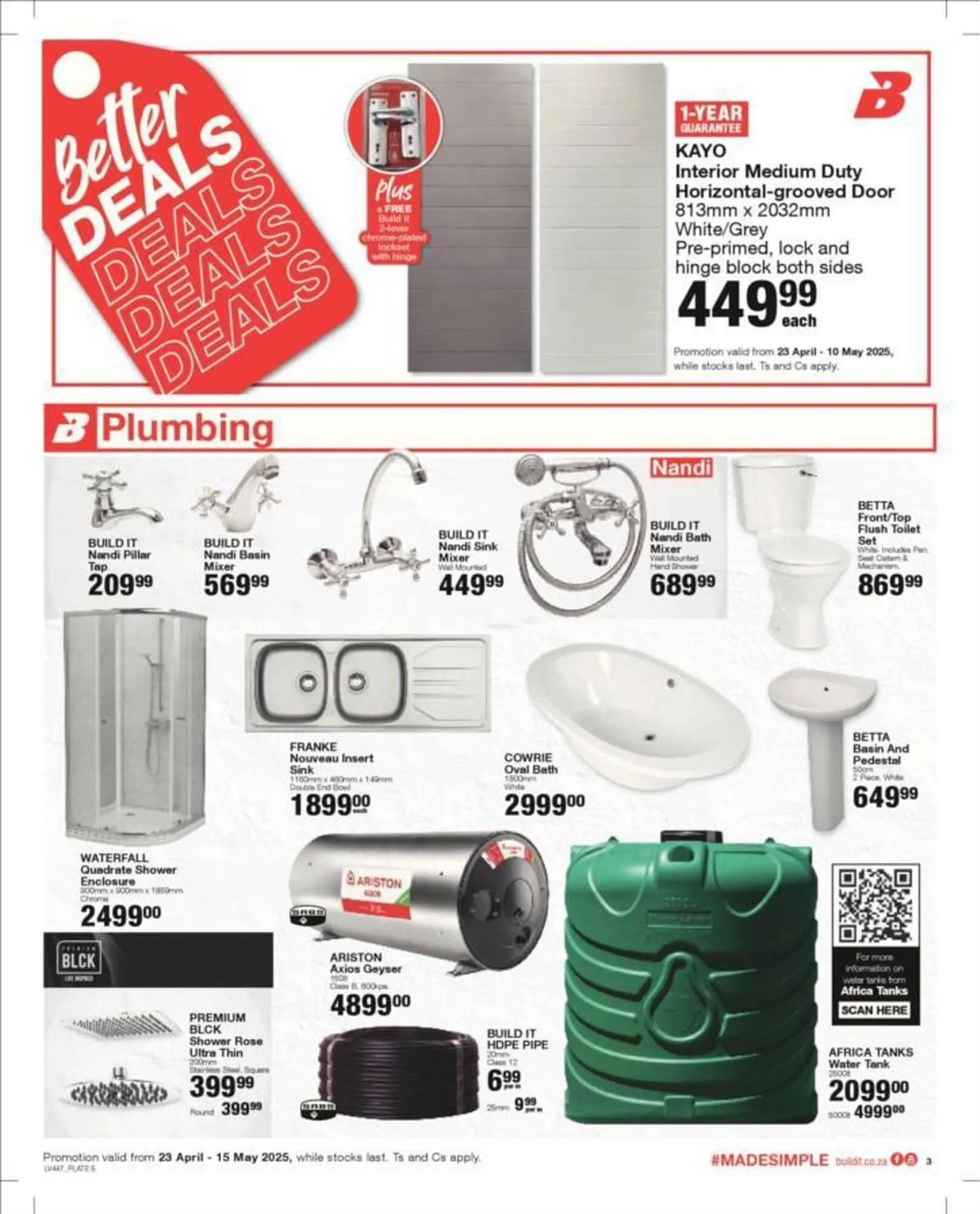Build It catalogue from 23 April to 15 May 2025 - Catalogue Page 3