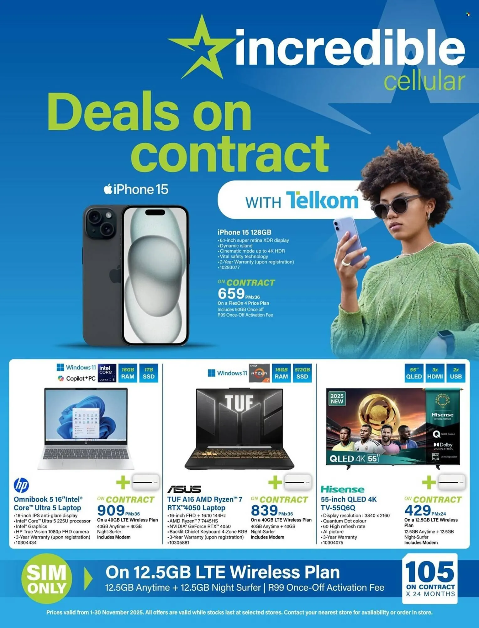 Incredible Connection catalogue from 1 November to 30 November 2025 - Catalogue Page 1